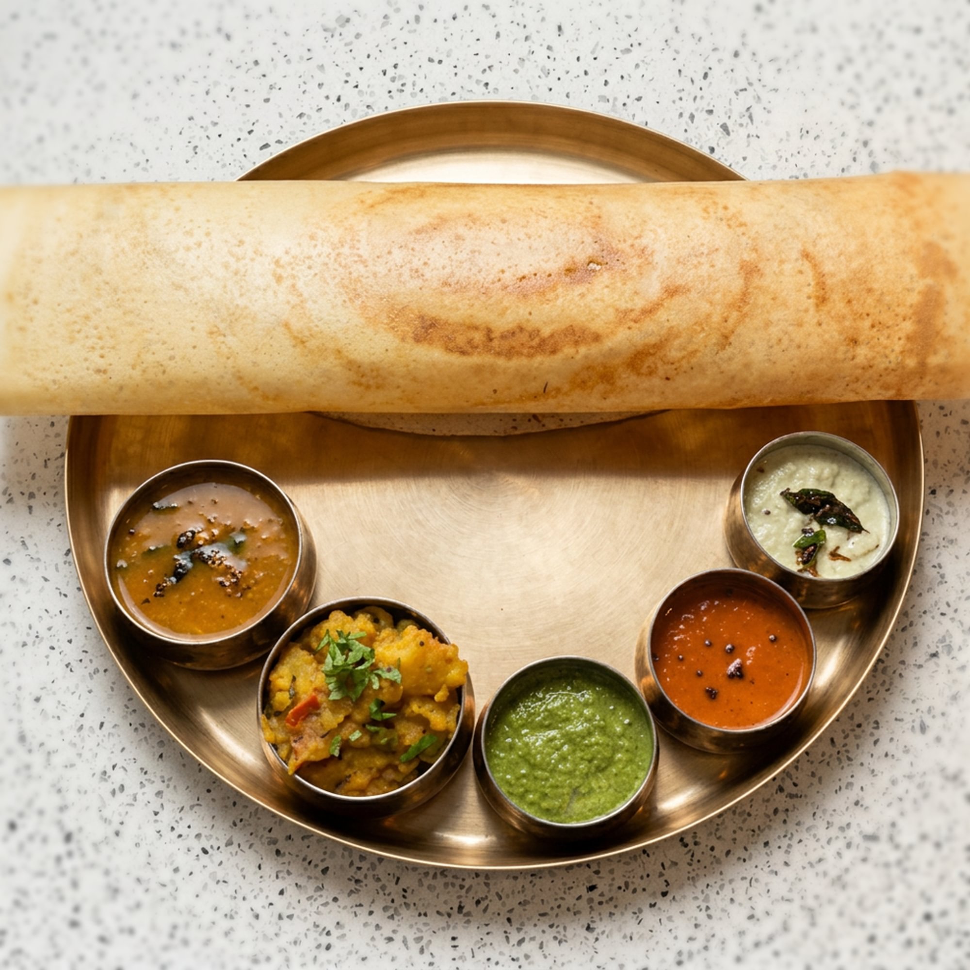 Onion Masala Dosa
