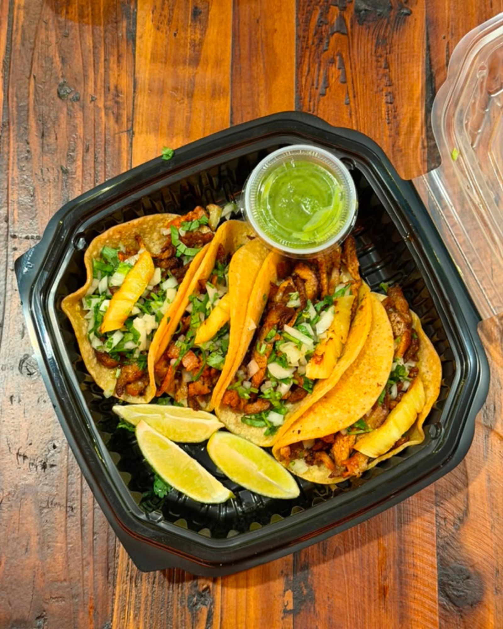 7) Pastor Taco Plate