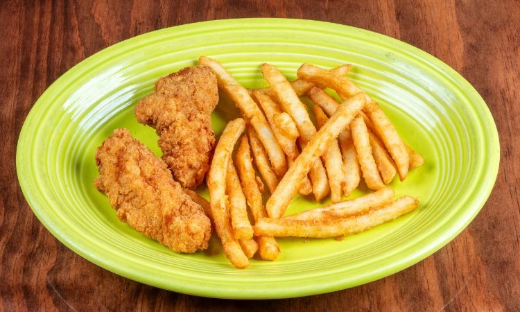 kids 1: two chicken tenders & fries