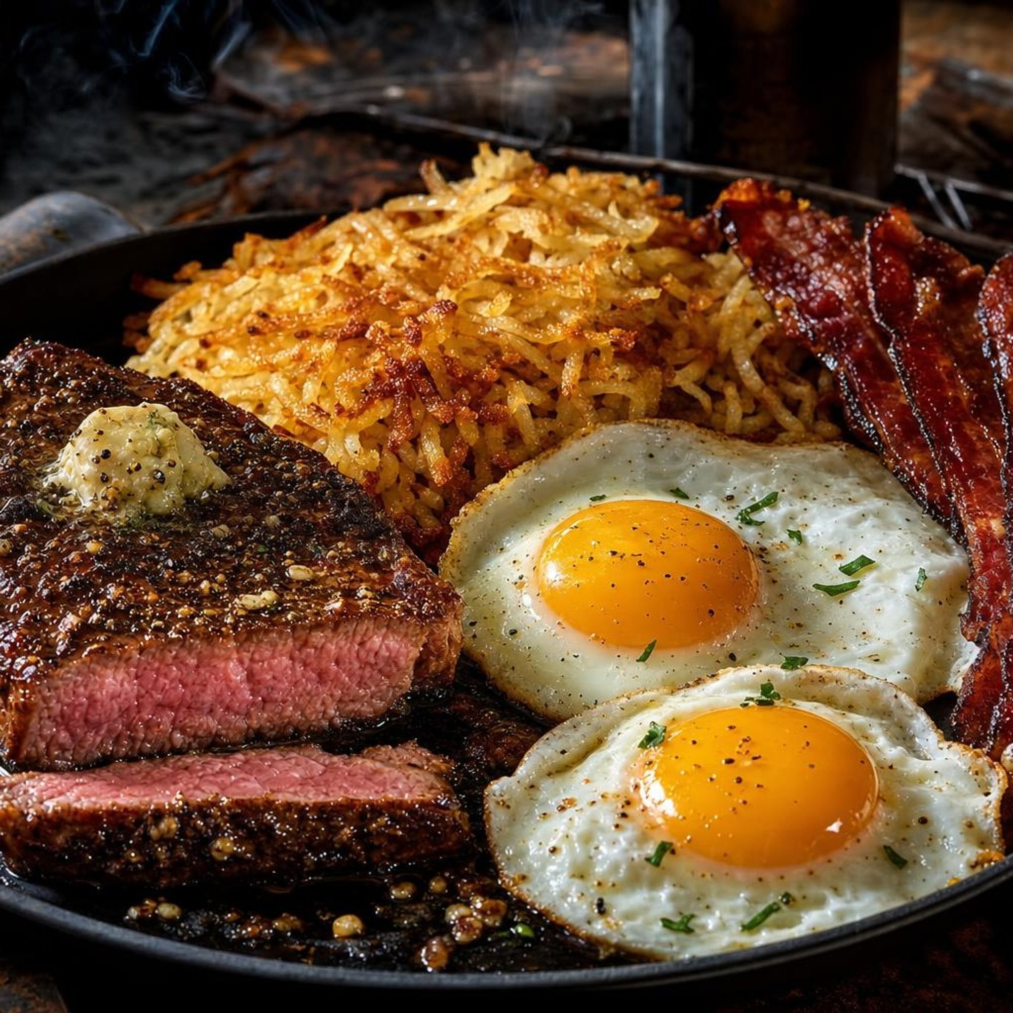 STEAK & EGGS