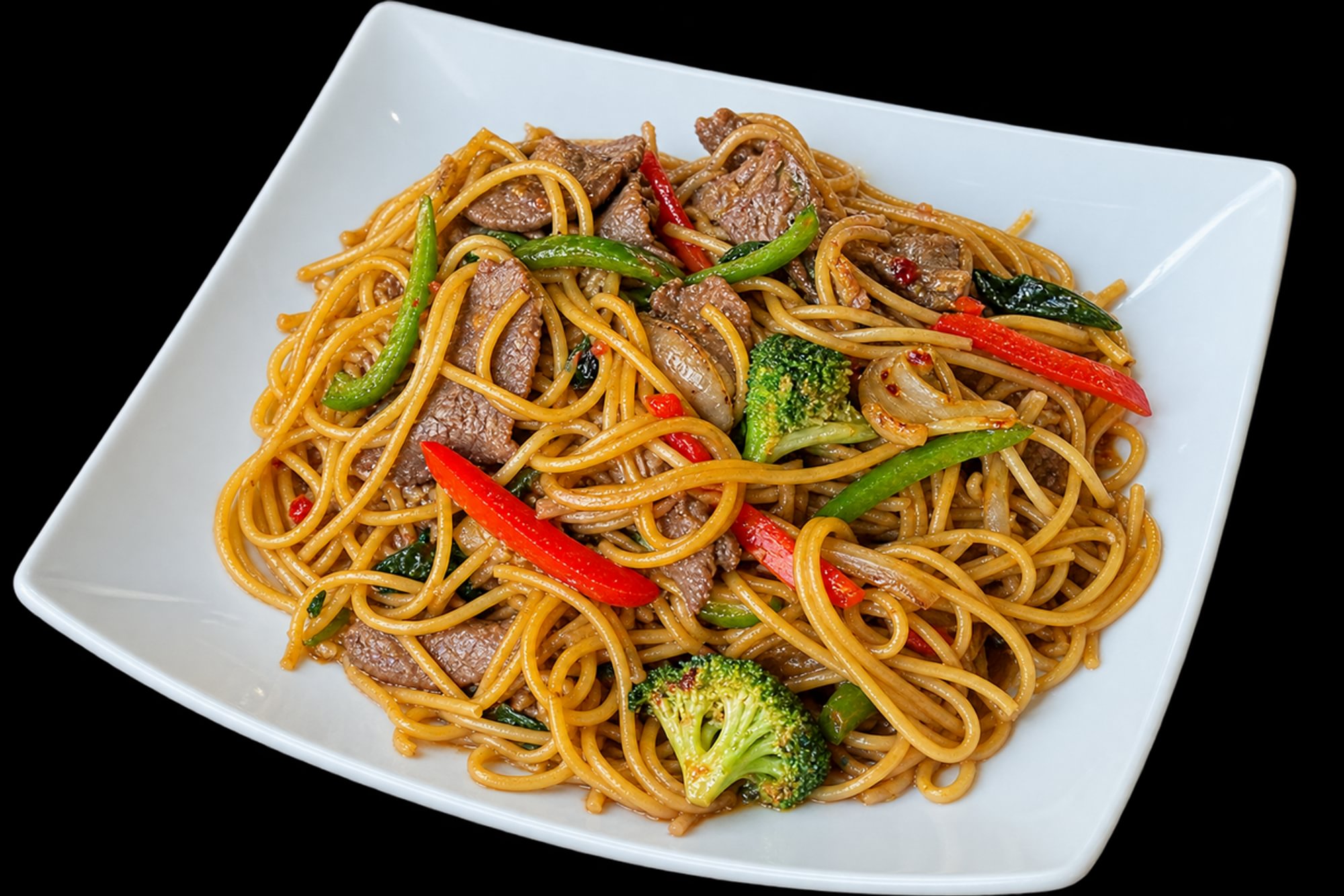 Drunken Spaghetti 🌶️ (V)