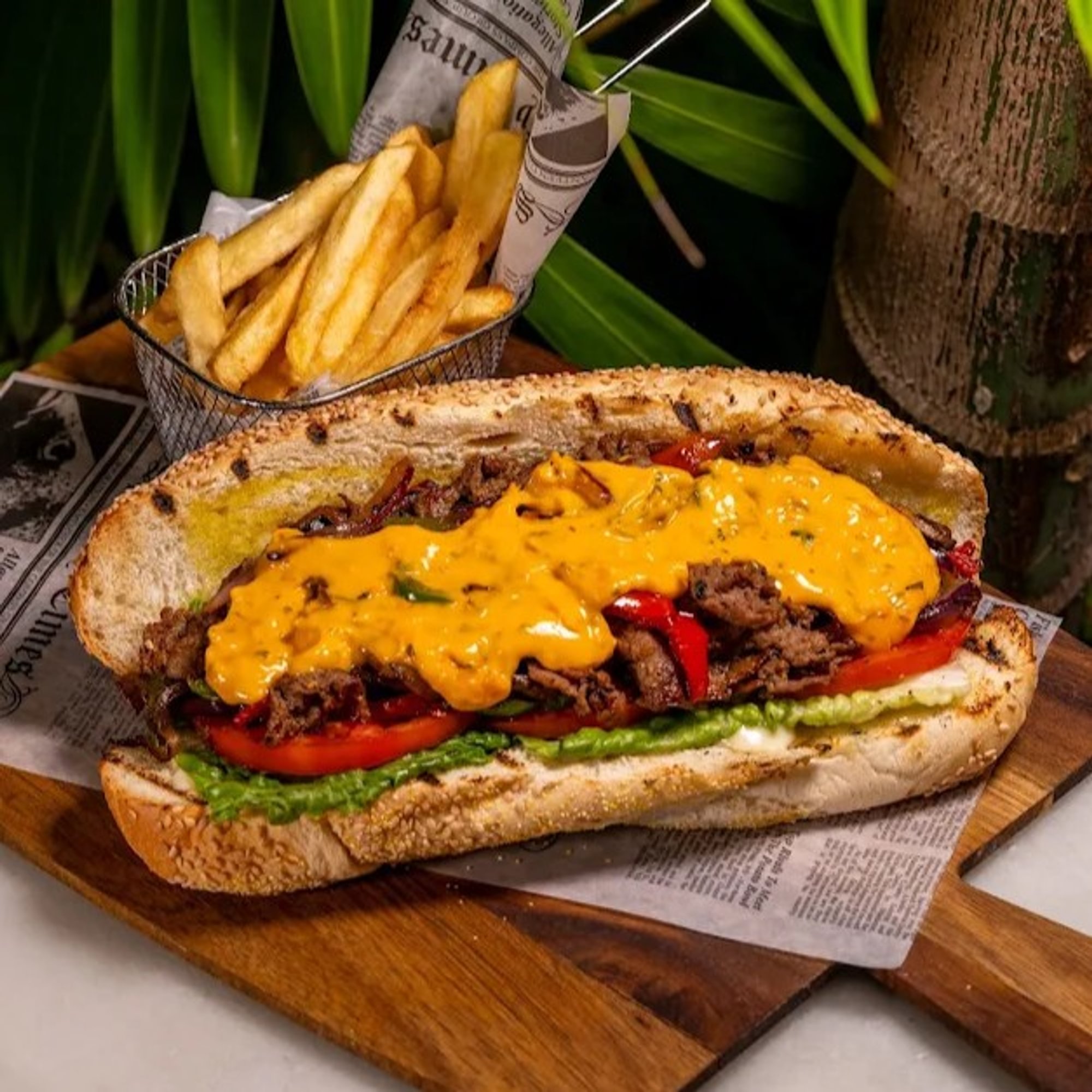 Philly Cheesesteak Sandwich