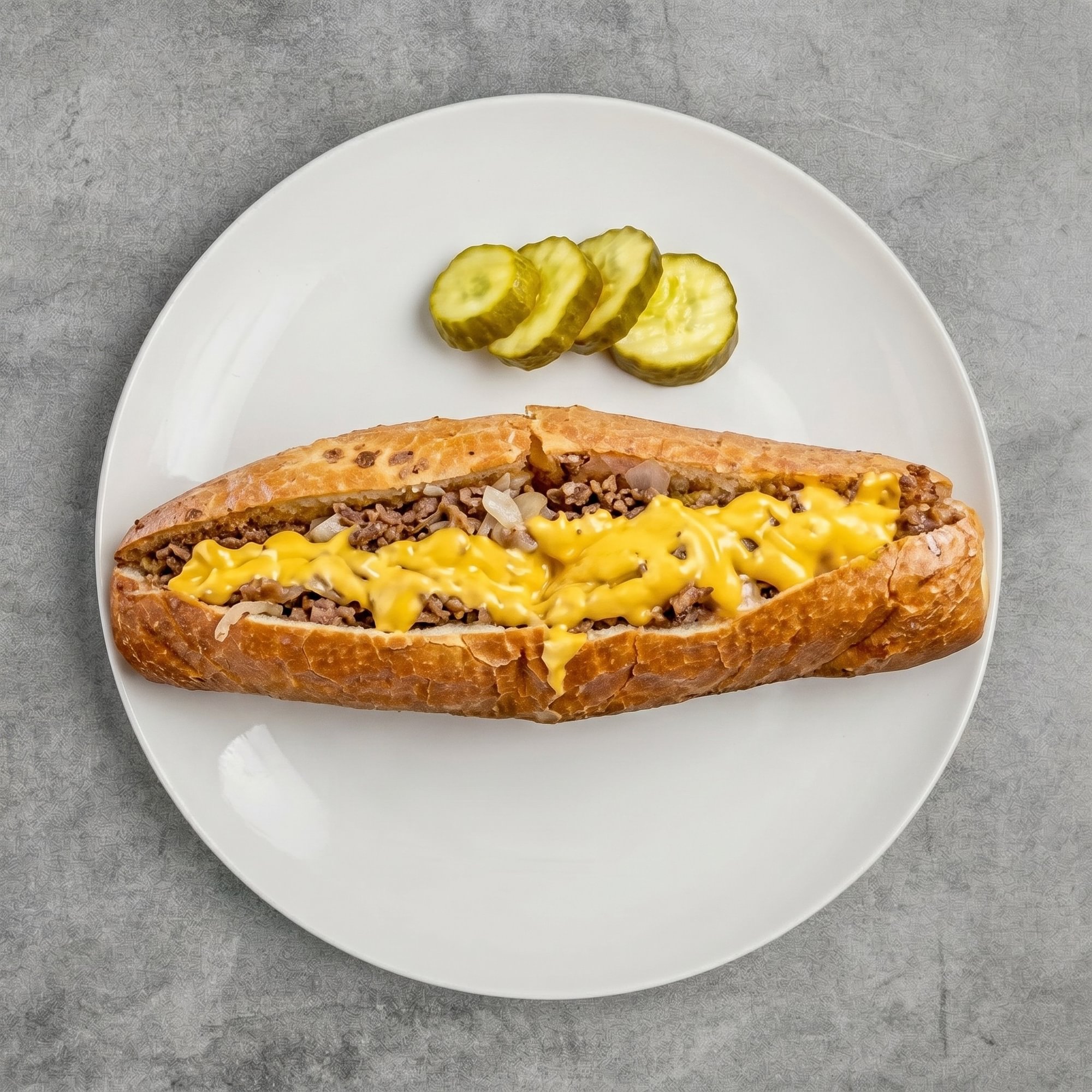 Philly Wiz Style Steak Sub
