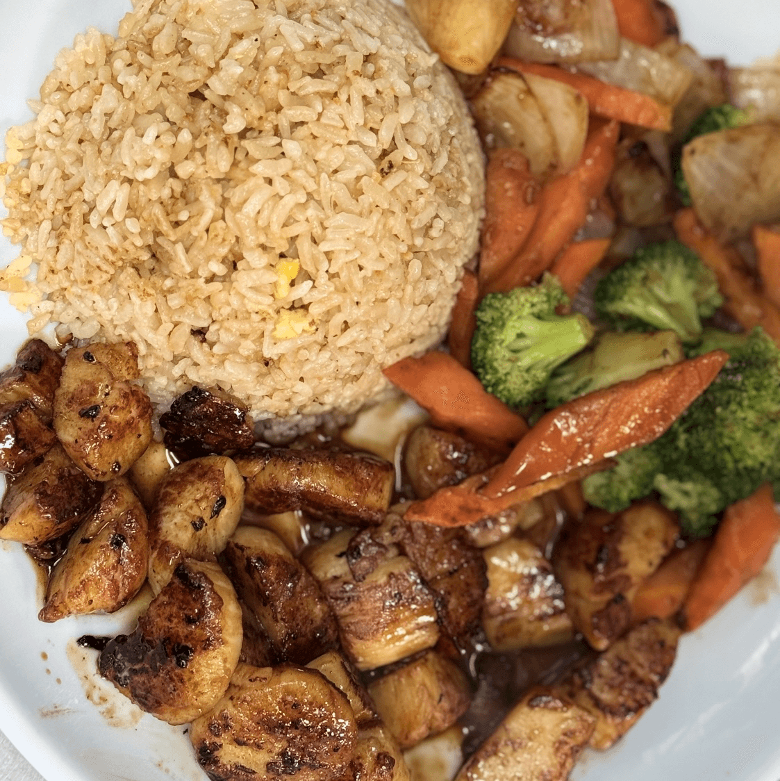 Hibachi Scallop Dinner