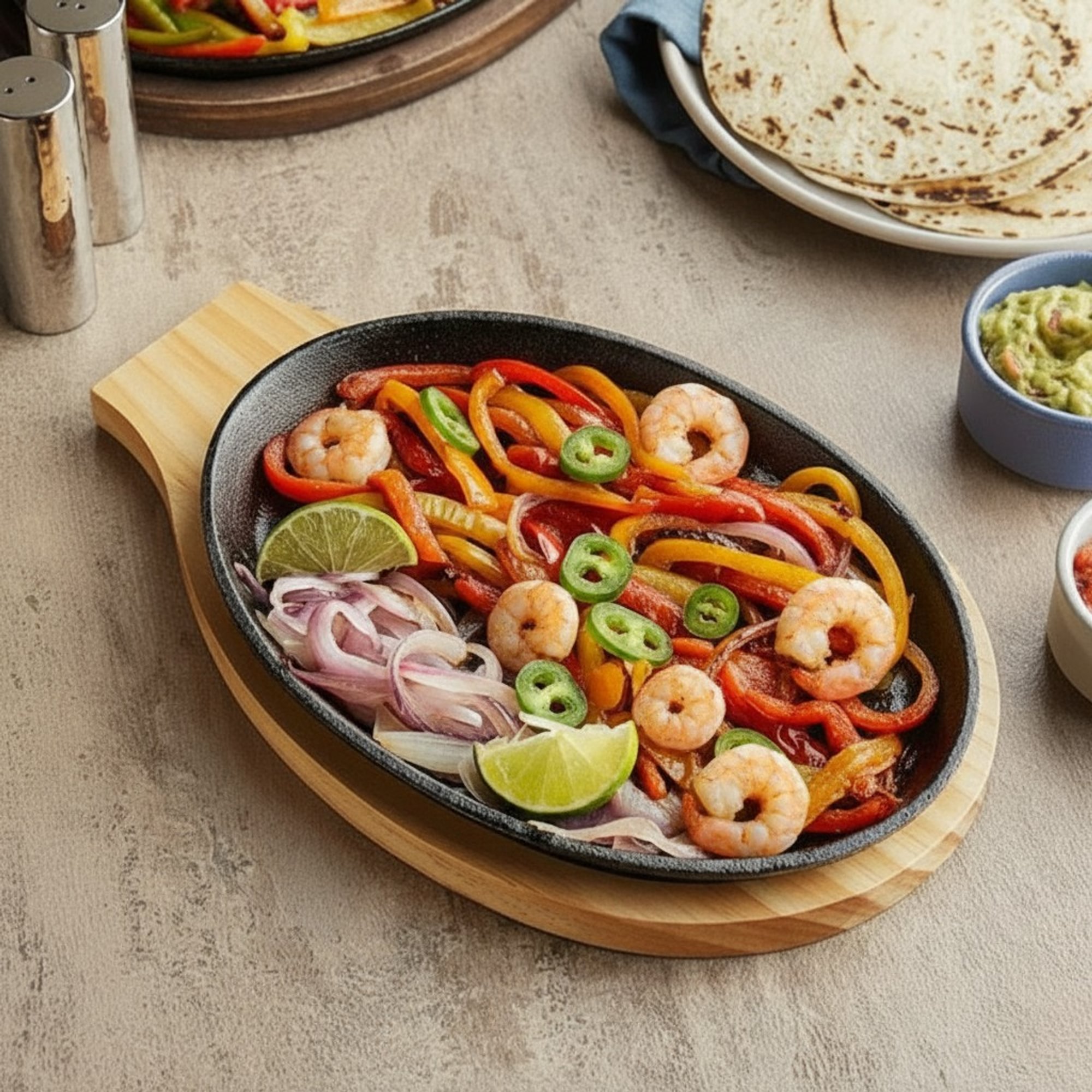 Shrimp Fajitas