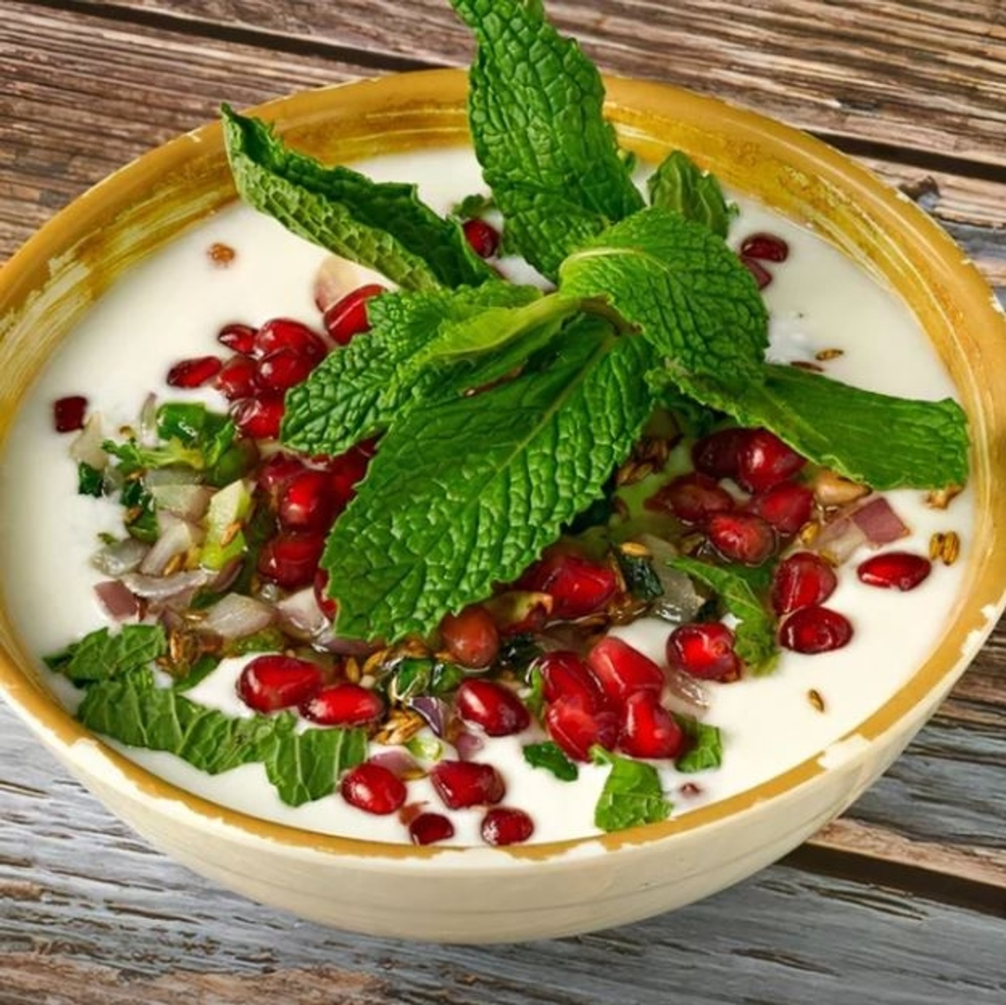Pomegranate and Mint Signature (Gluten Free)