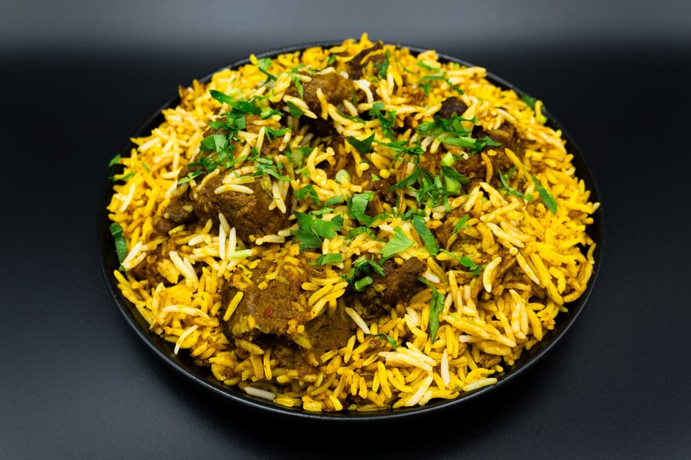 Goat Dum Biryani
