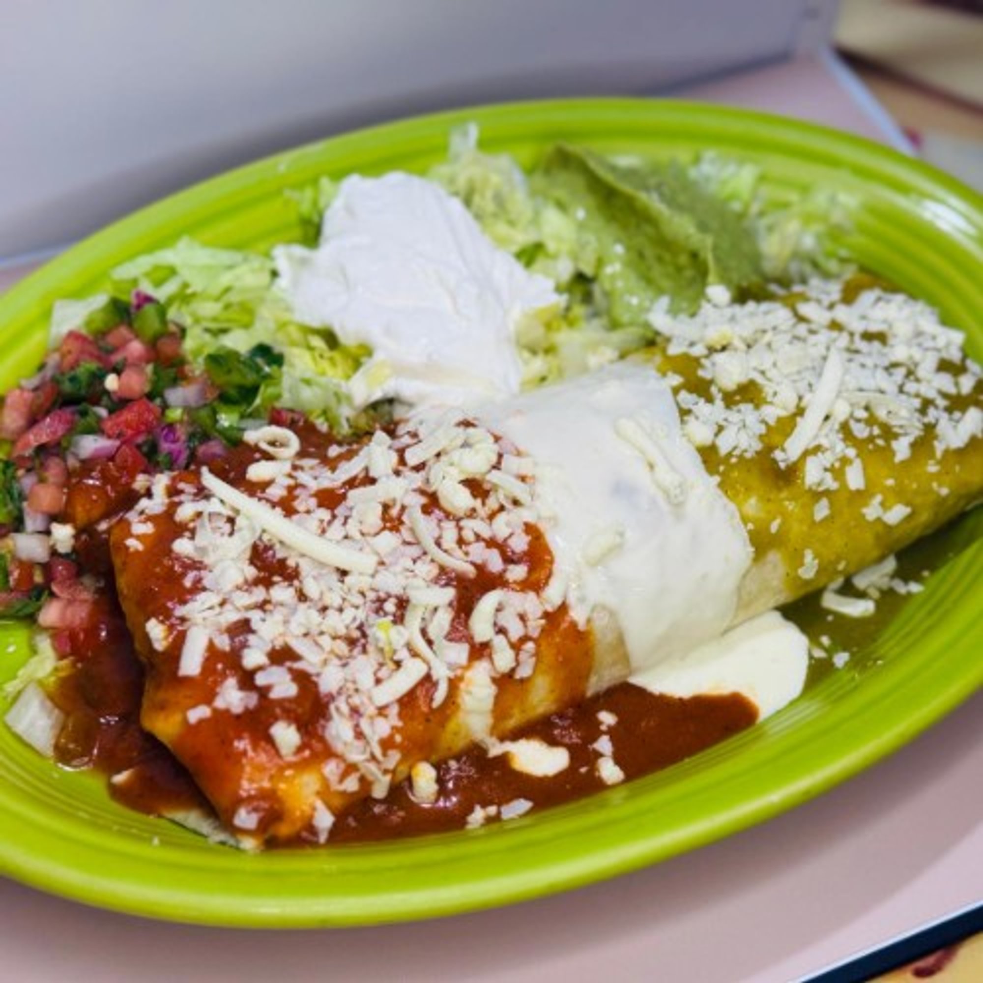 Burrito Tricolor