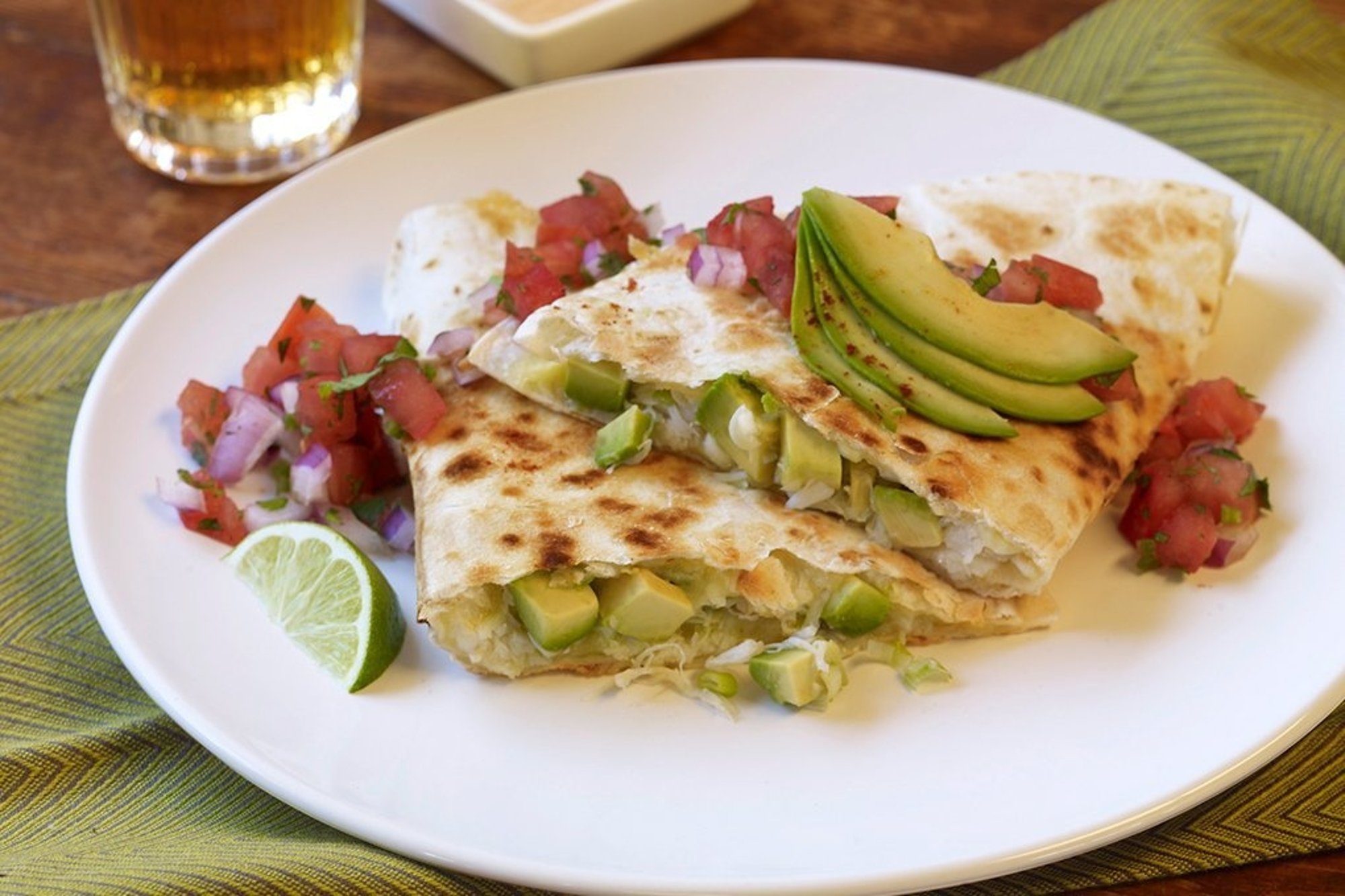 Crab & Avocado Quesadilla