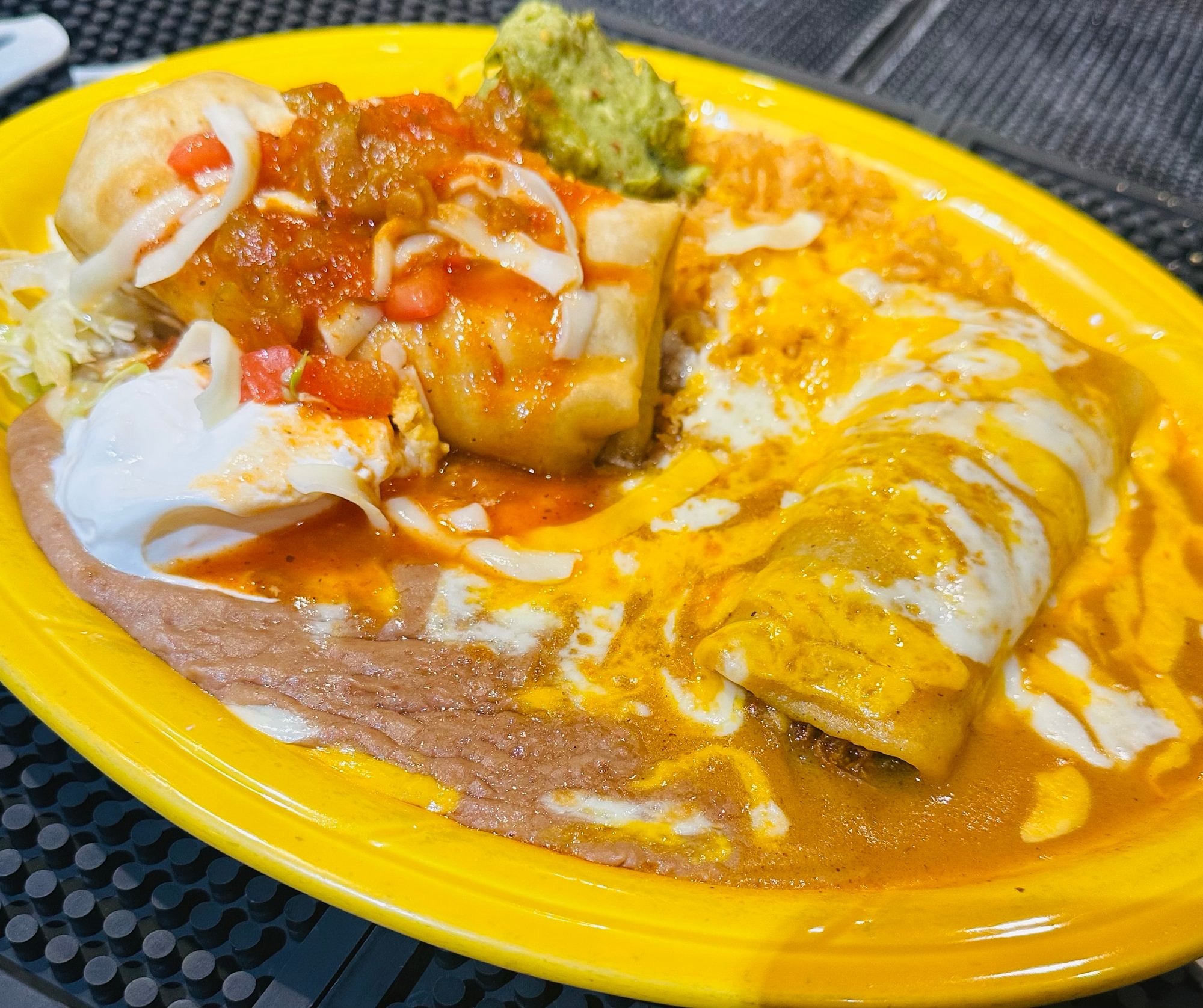 # 25 Chimichanga & Enchilada