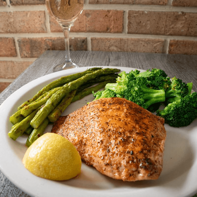 Salmon dinner