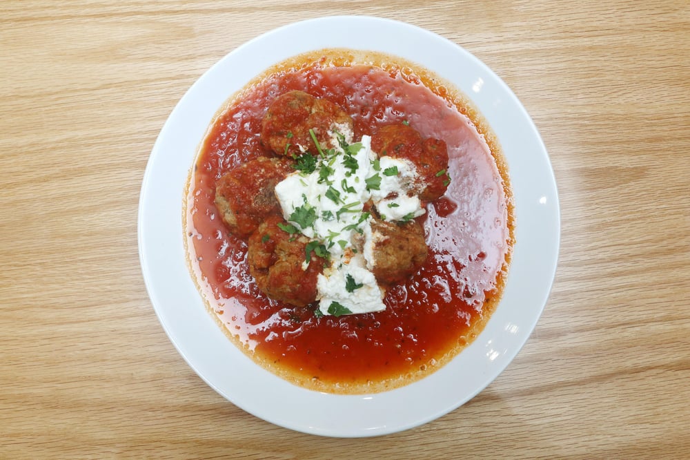 Meatballs and Ricotta