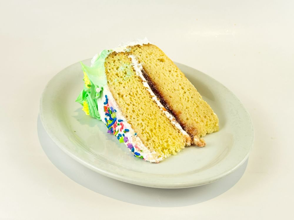 Tres Leches Cake Slice