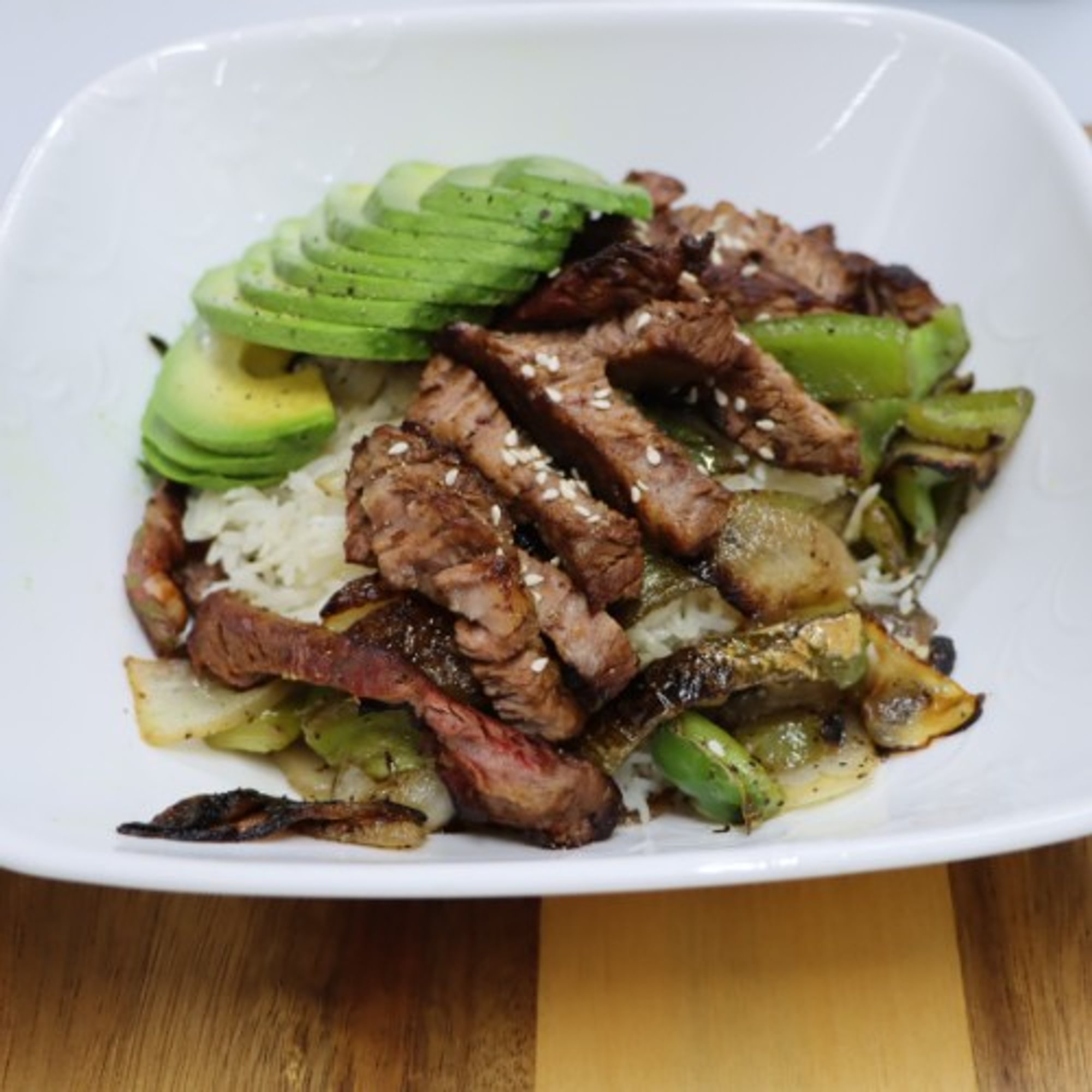 Skirt Steak Rice Bowl (Best Seller)