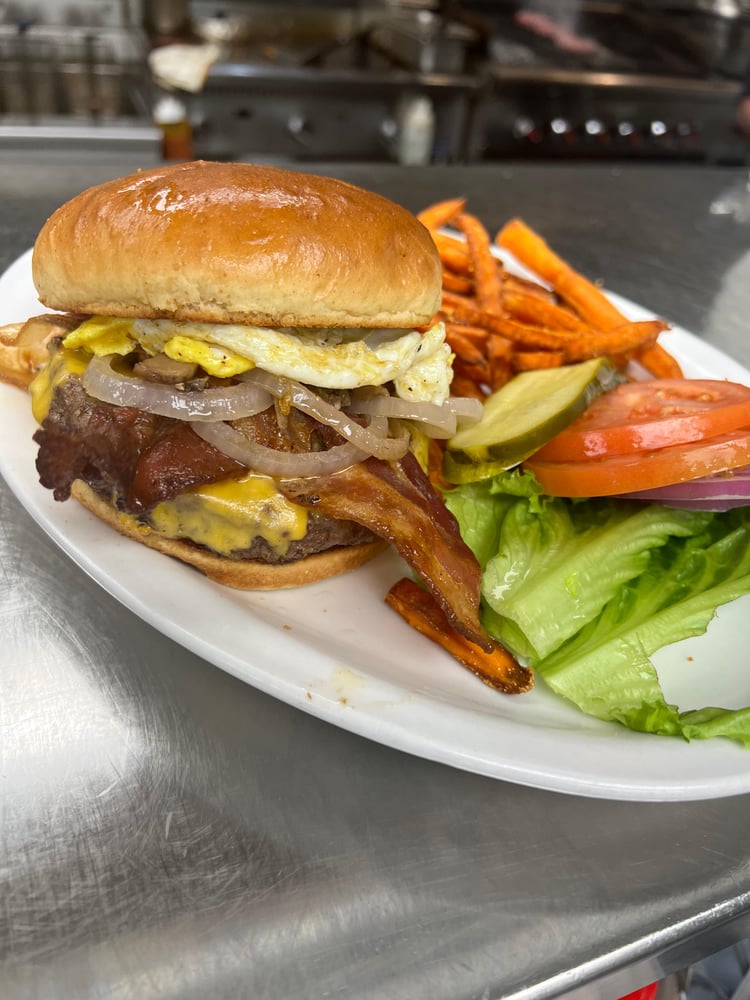 Barnyard burger