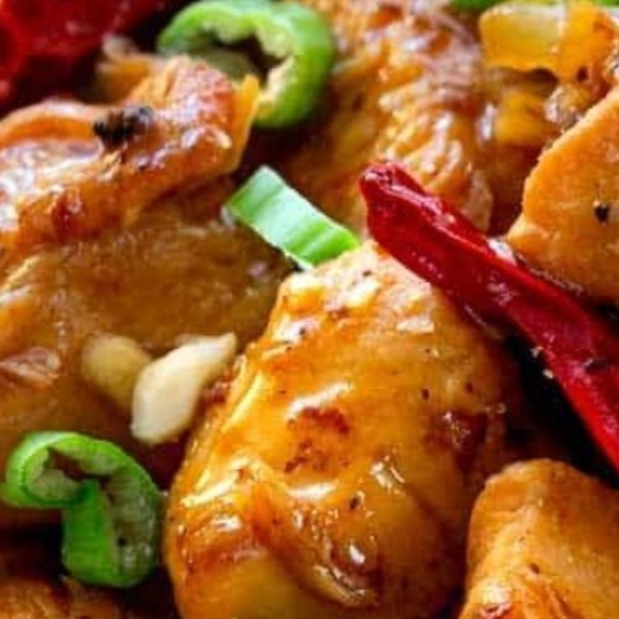Veggie Kung Pao Chicken - Ga Kung Pao Chay