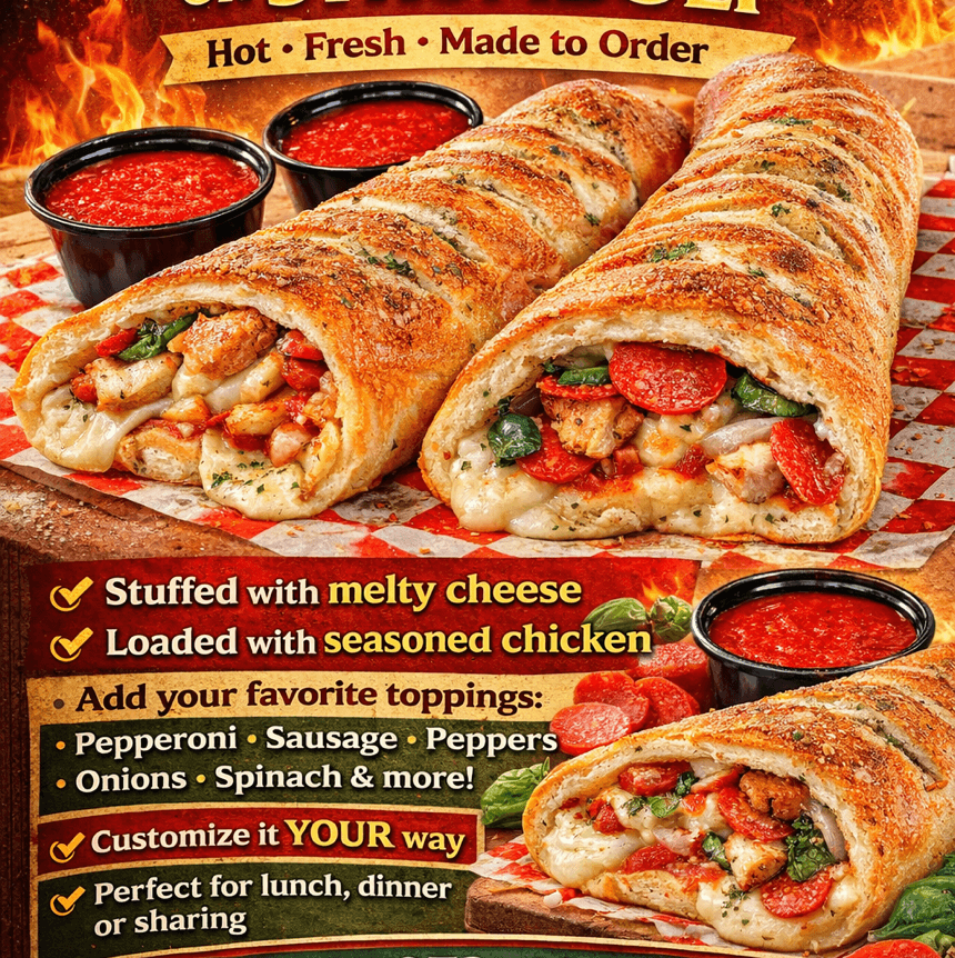 Eggplant Parmesan Roll