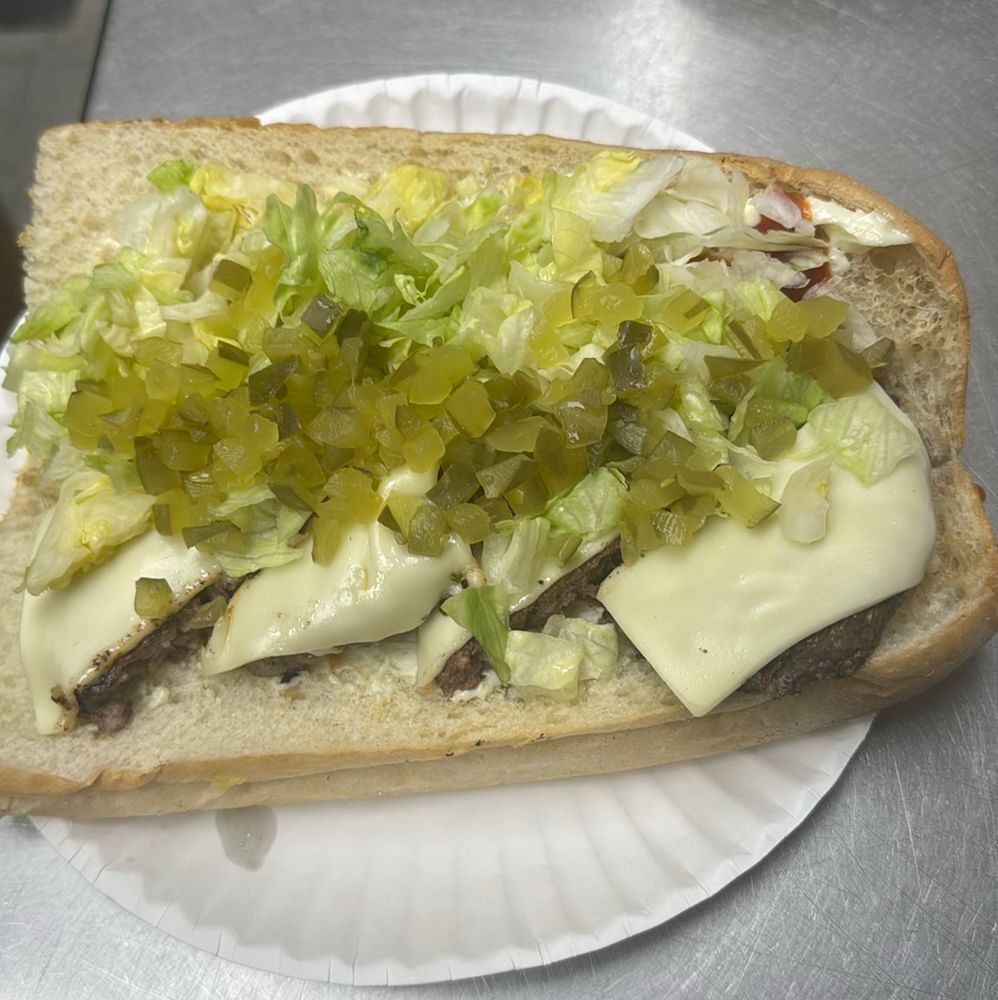 Cheeseburger Sub