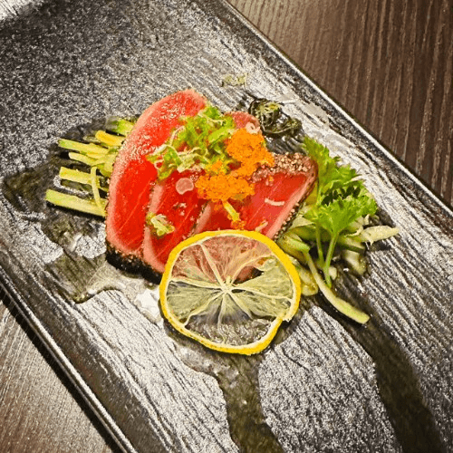 Black Pepper Tuna Tataki (3) 🐟