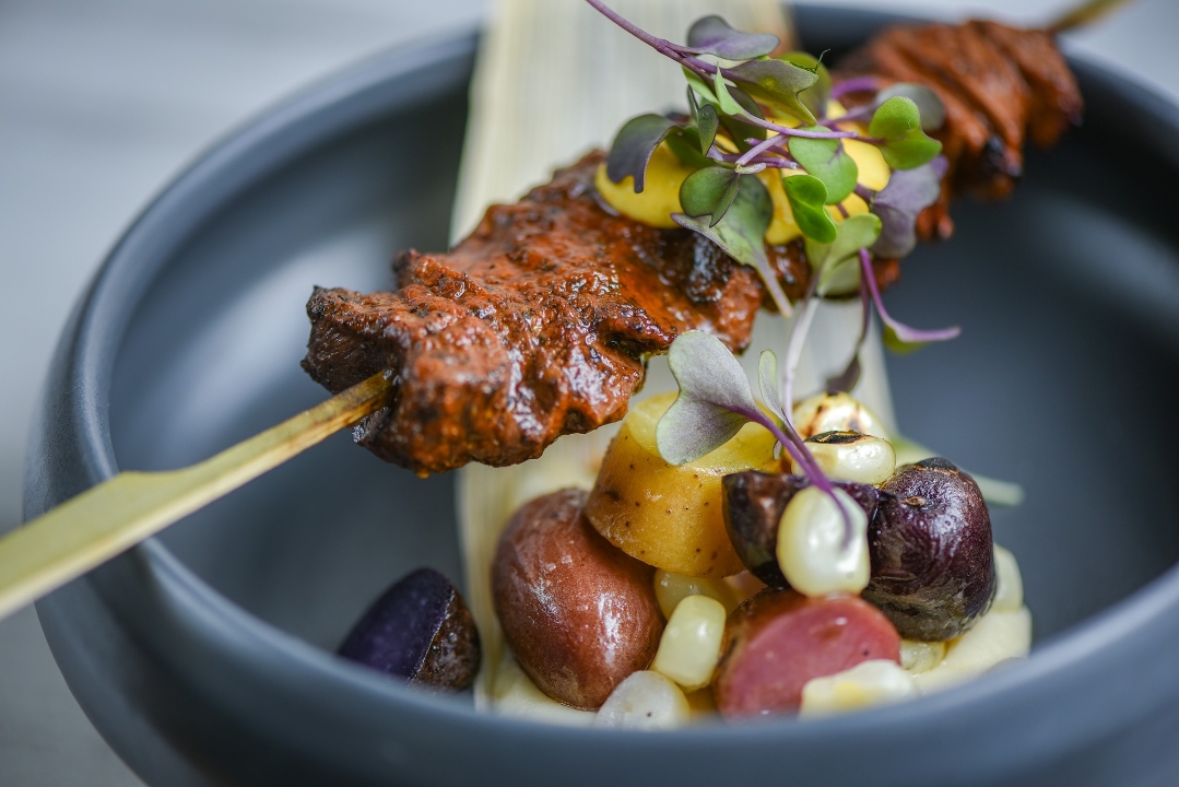 Anticucho Yuzu Corzon Skewer
