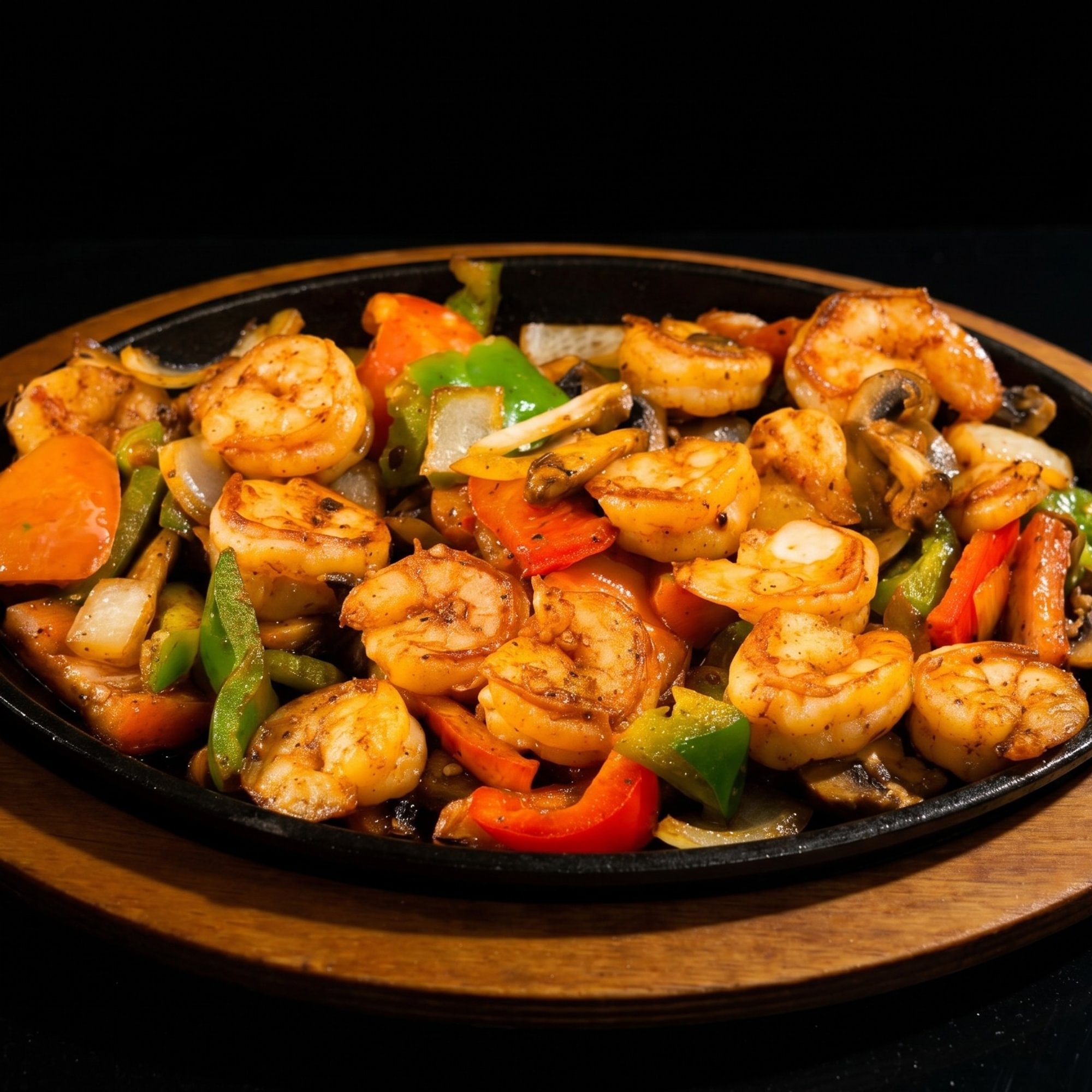 Shrimp Fajitas