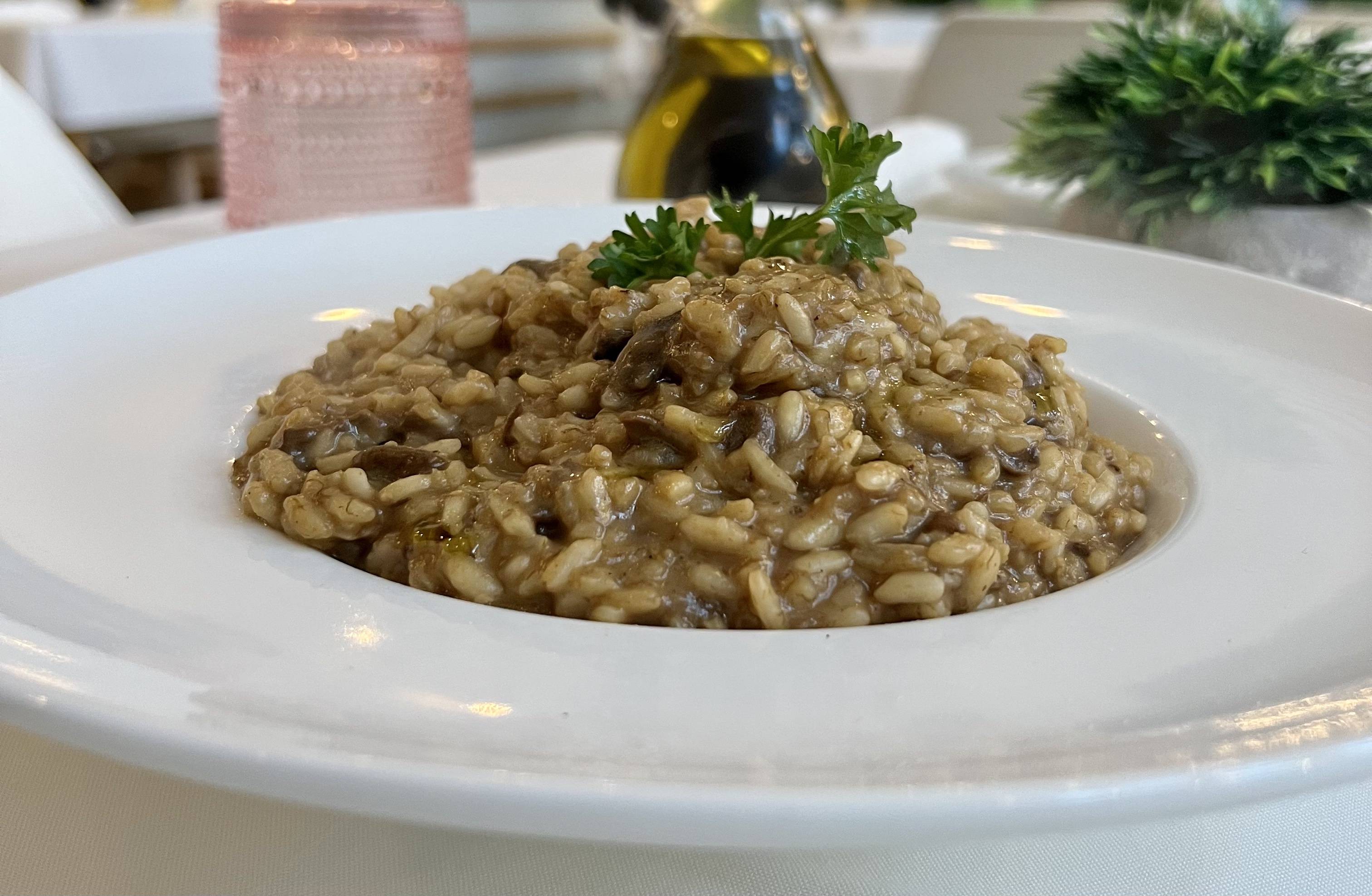 Risotto Mushrooms