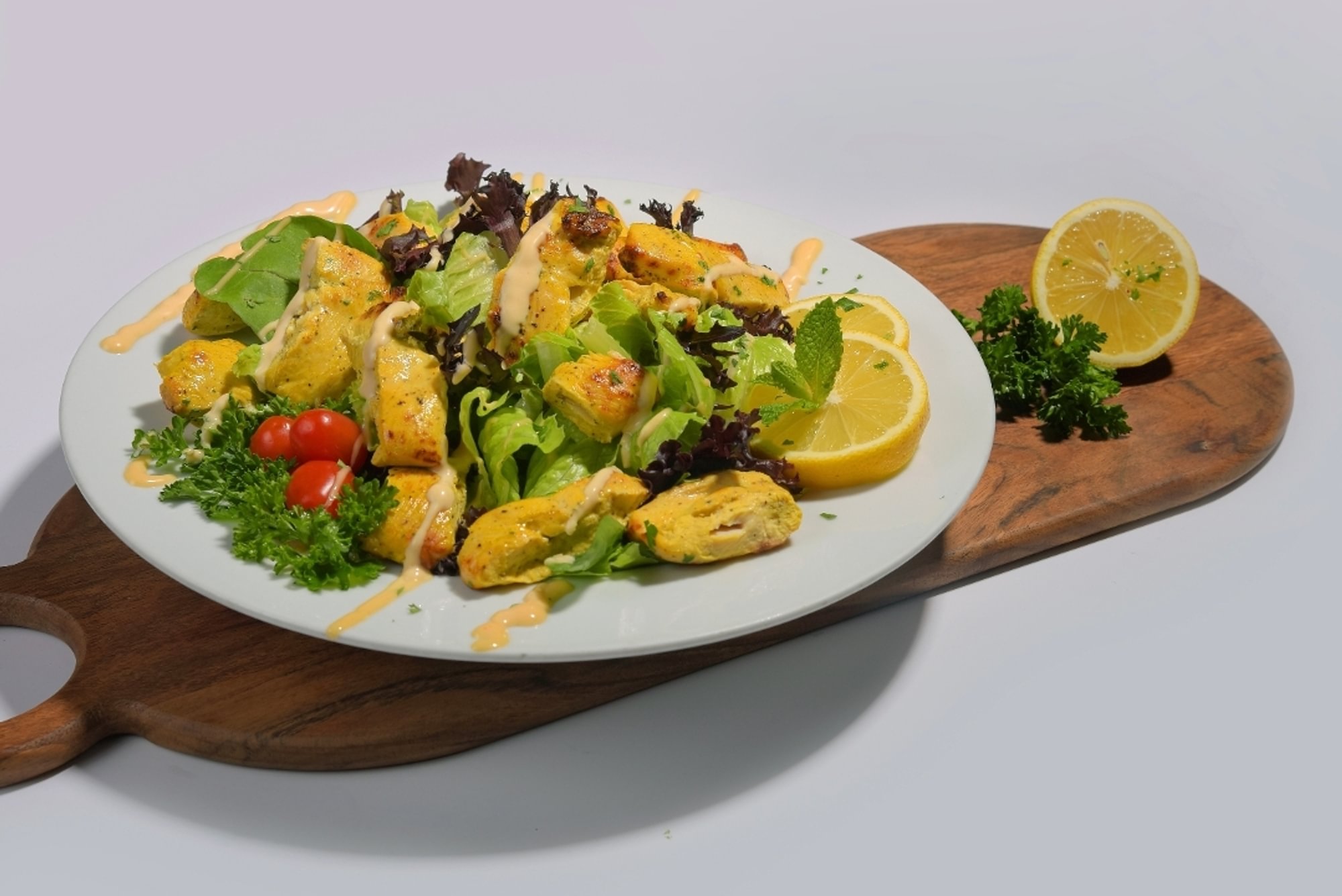 Chicken on Salad