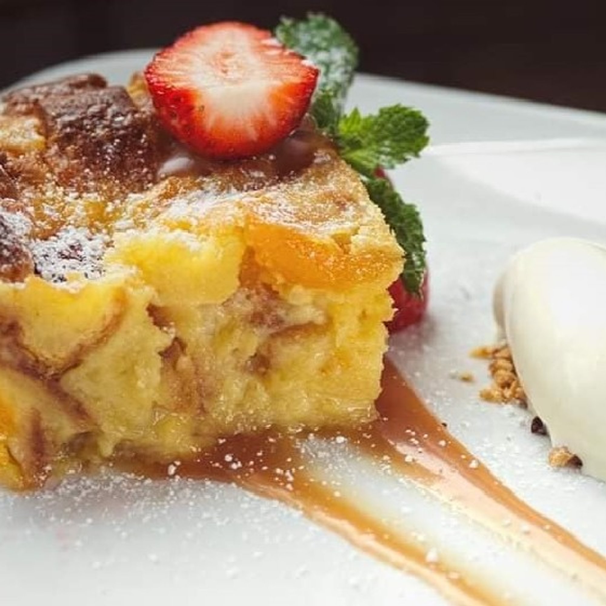Apricot Bread Pudding