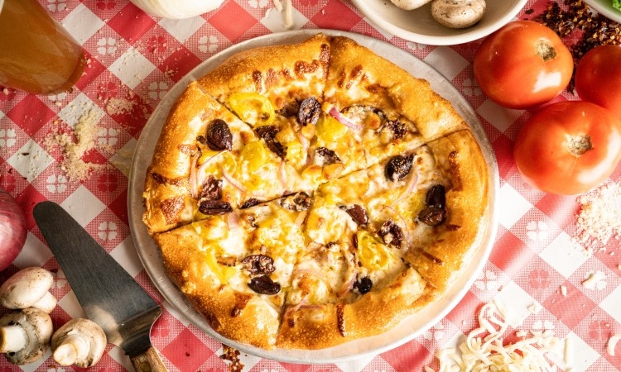 Small 10" Gluten Free Mediterranean