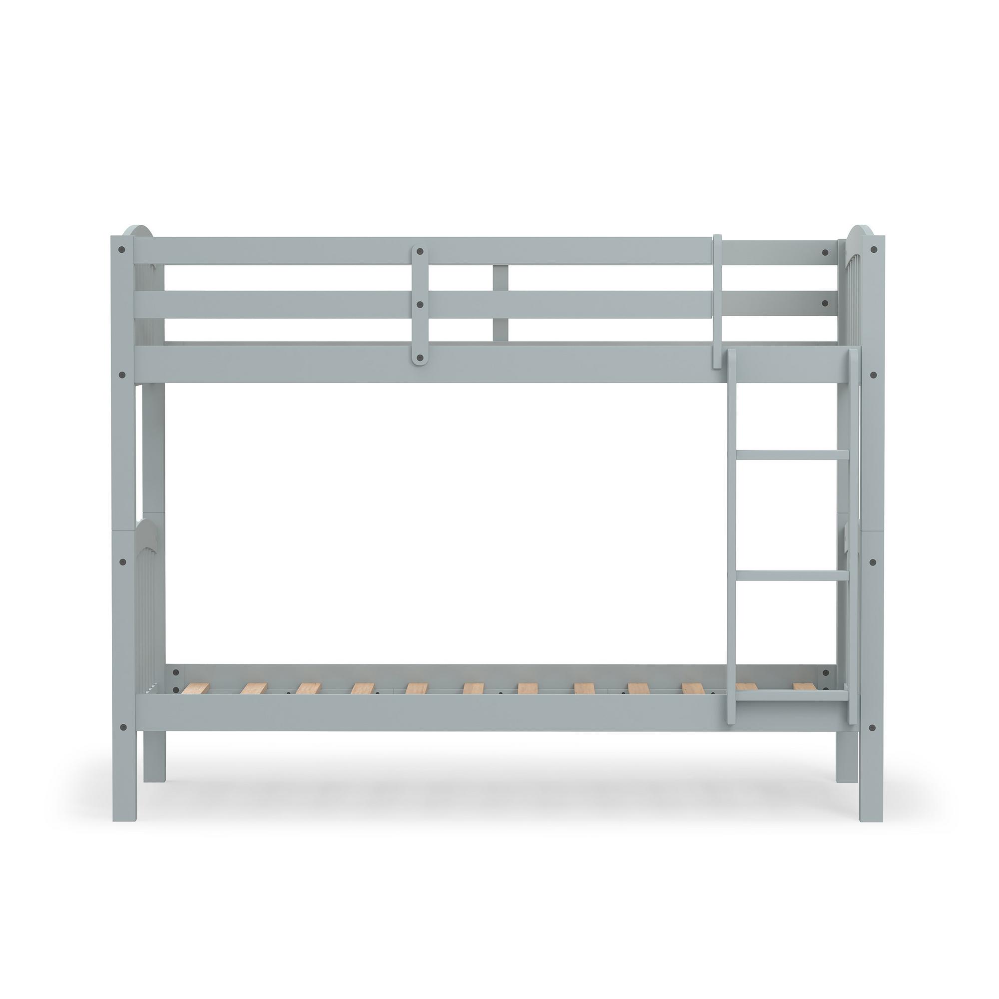 Rize Twin Curved Bunk Bed - Grey