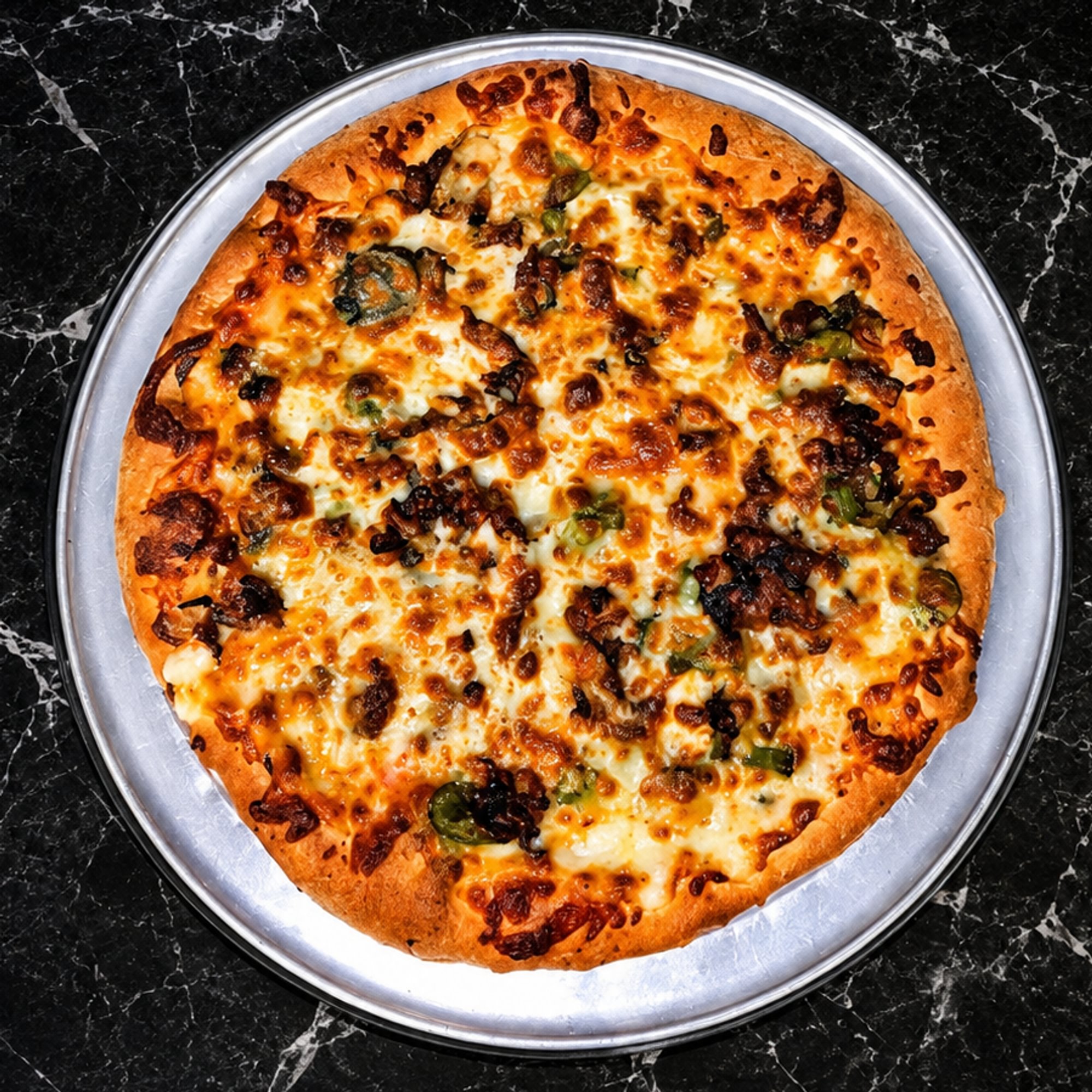 New Philly Steak Pizza 14"