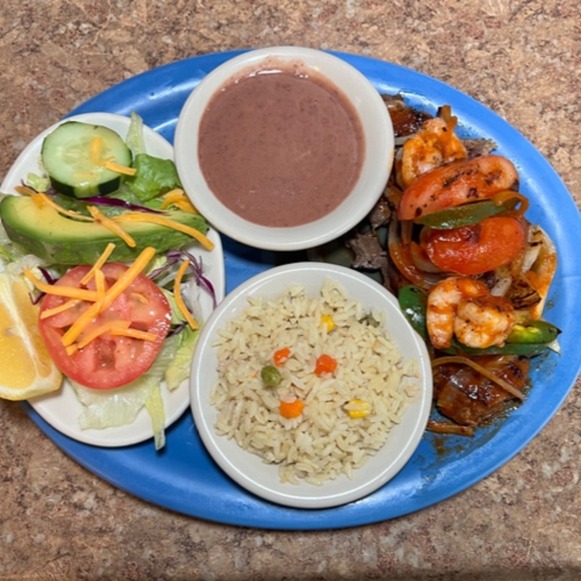 Steak Al Camarón