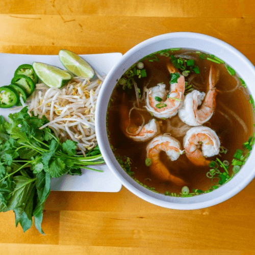 Shrimp Noodle Soup | Phở Tom