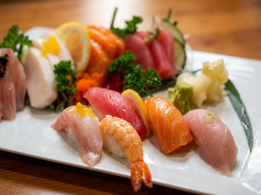 Sushi (5) & Sashimi (12) Omakase