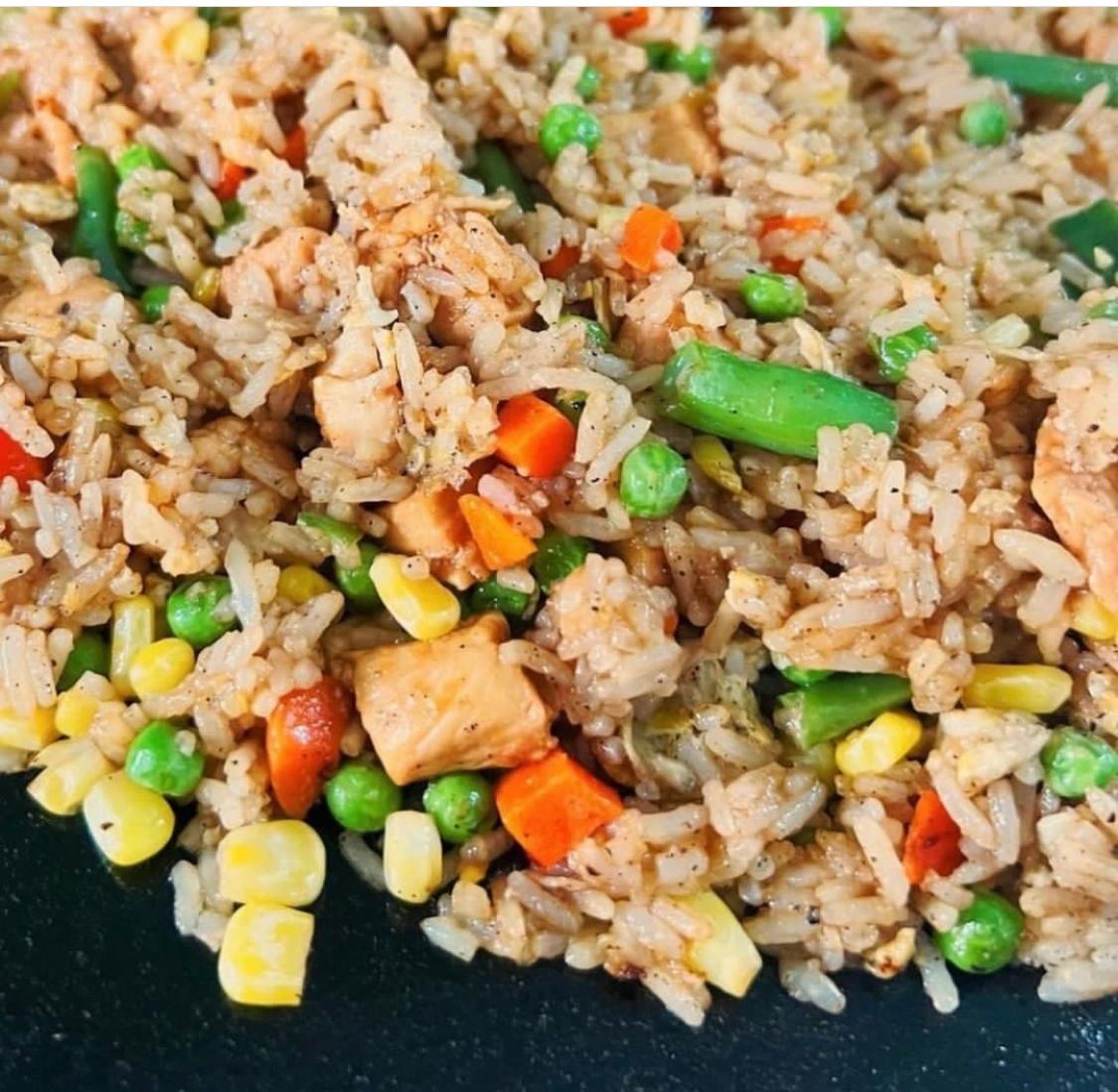plain fried rice