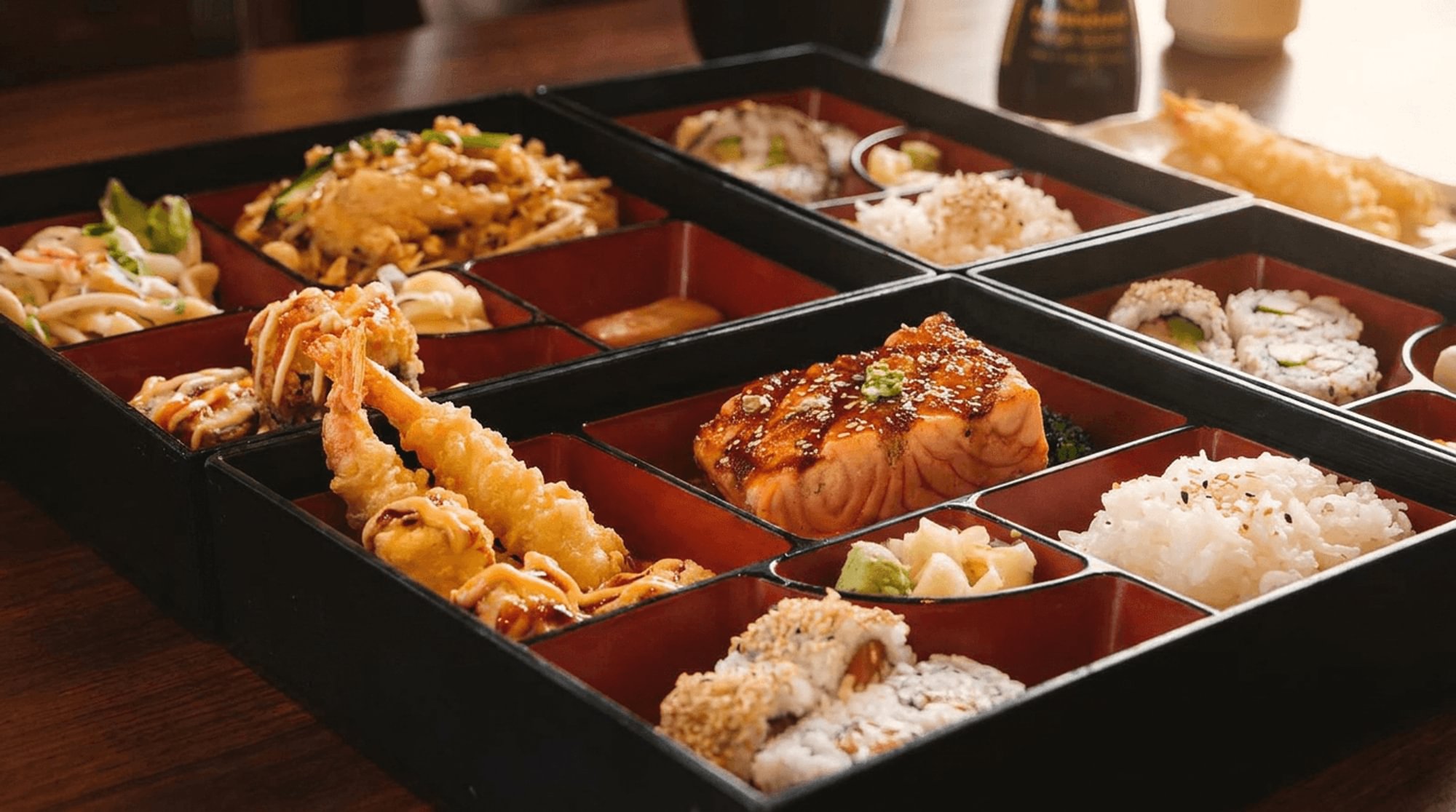 Salmon Bento