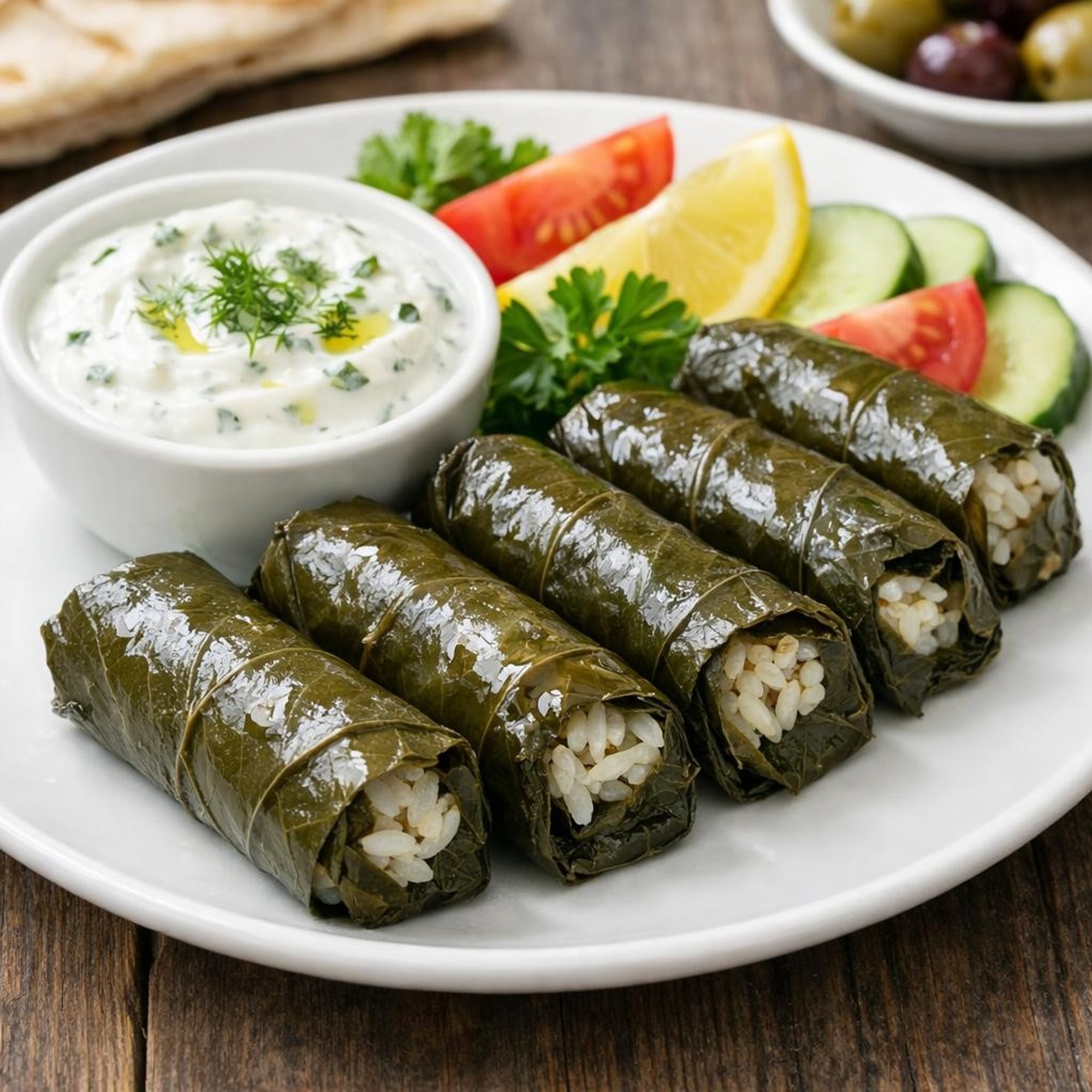 Stuffed Grape Leaves