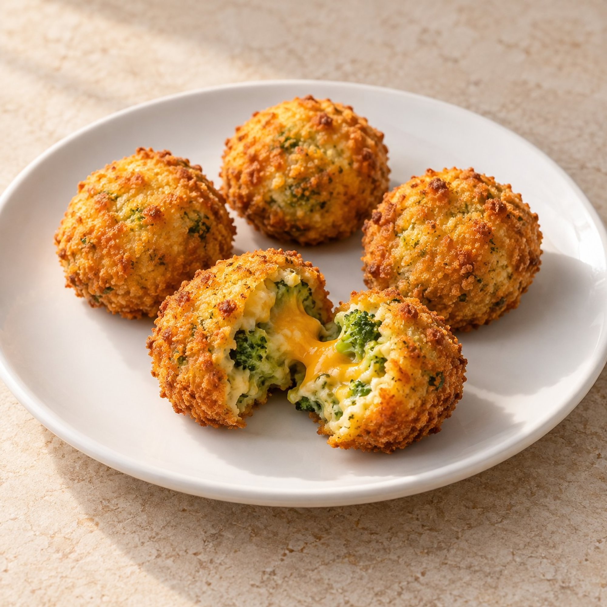 Broccoli Cheddar Bites