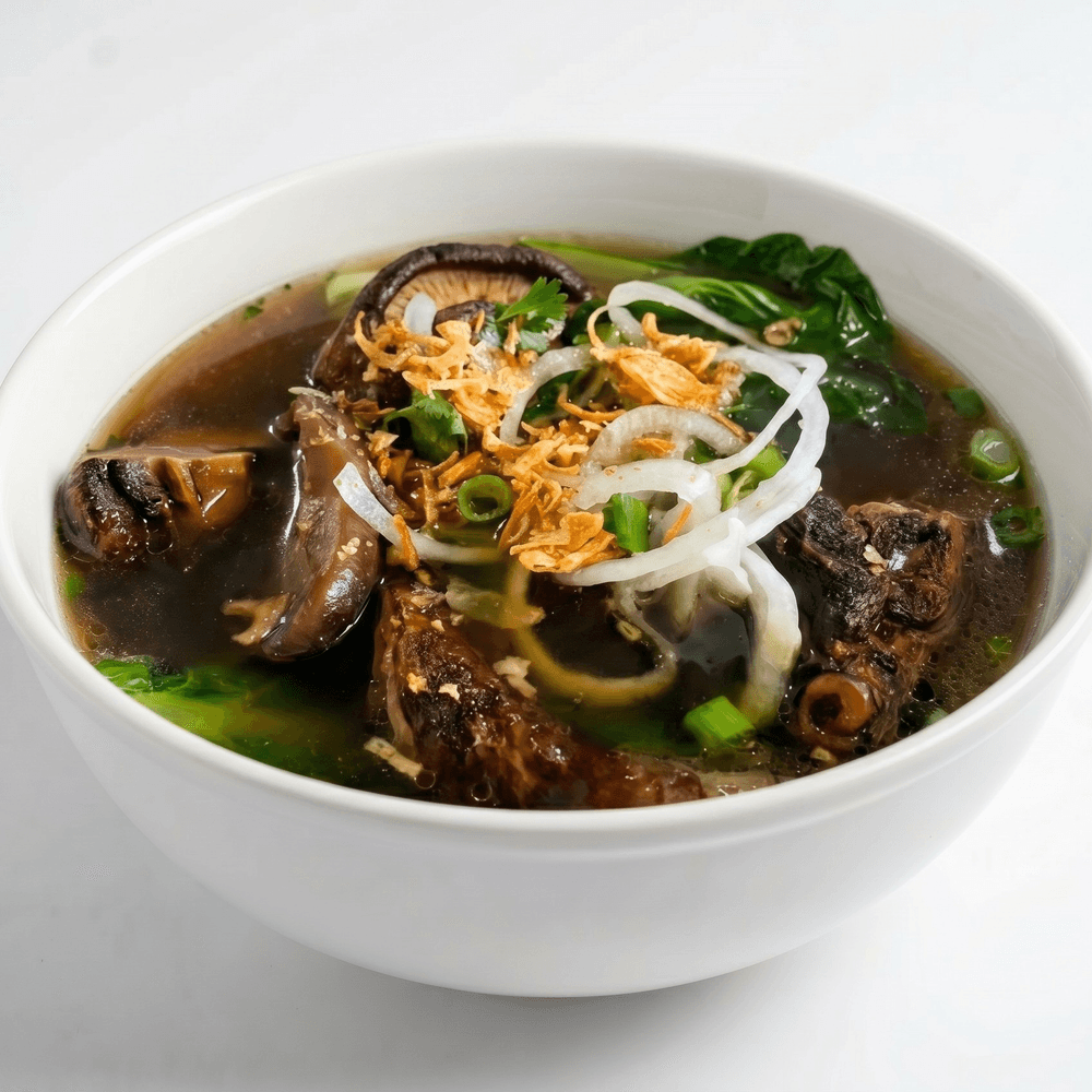 T10. Roasted Duck Soup with Yellow Noodles
