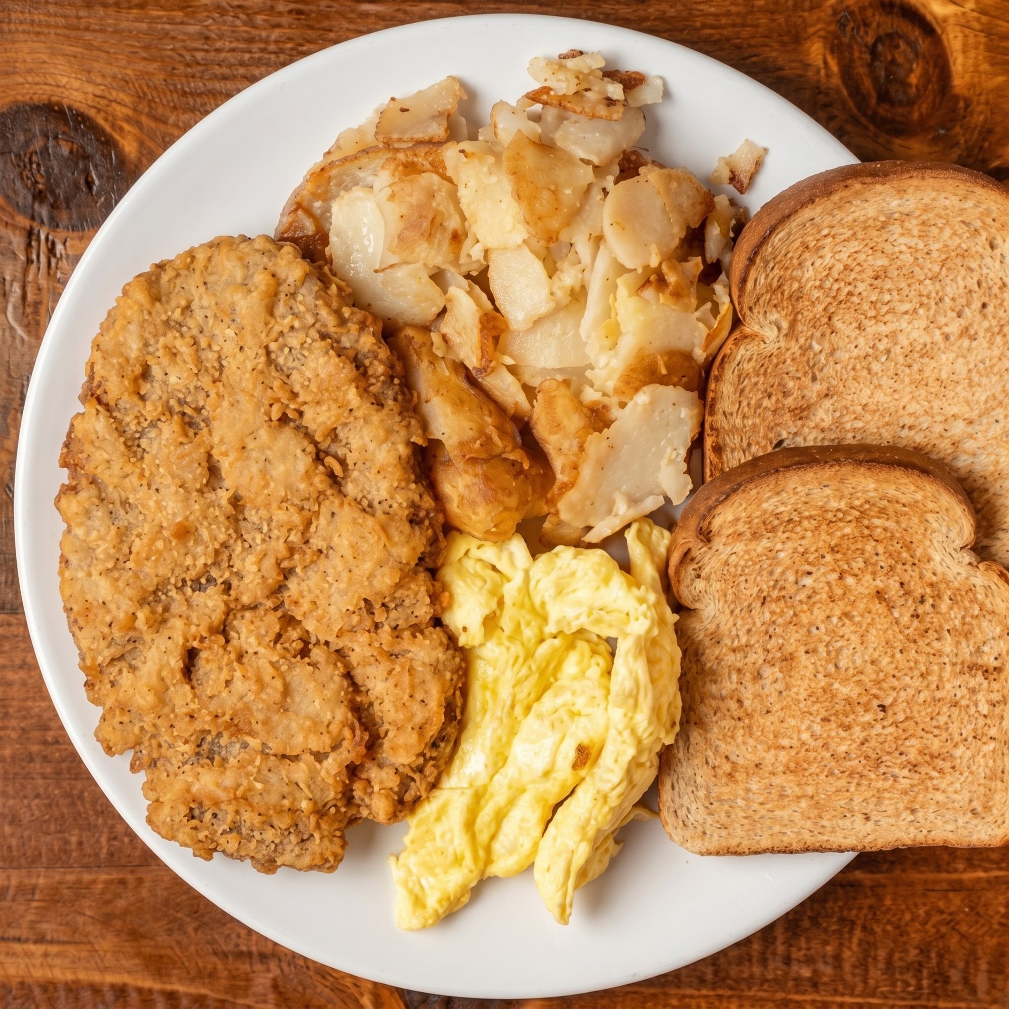Country Fried Steak & Two Eggs