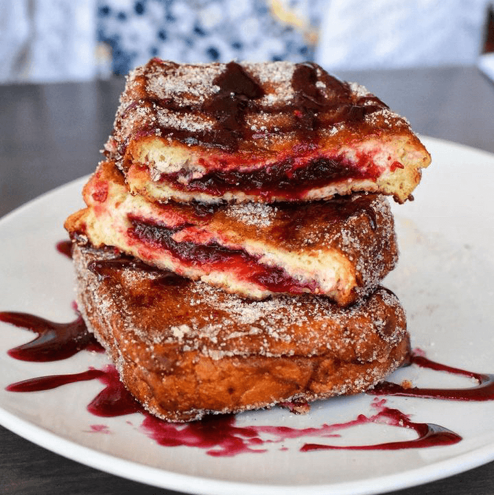 Jelly Doughnut French Toast