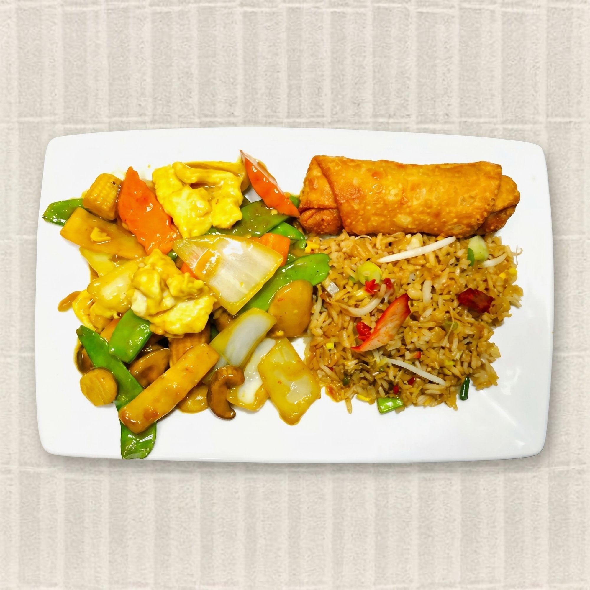 38. Curry Chicken Platter