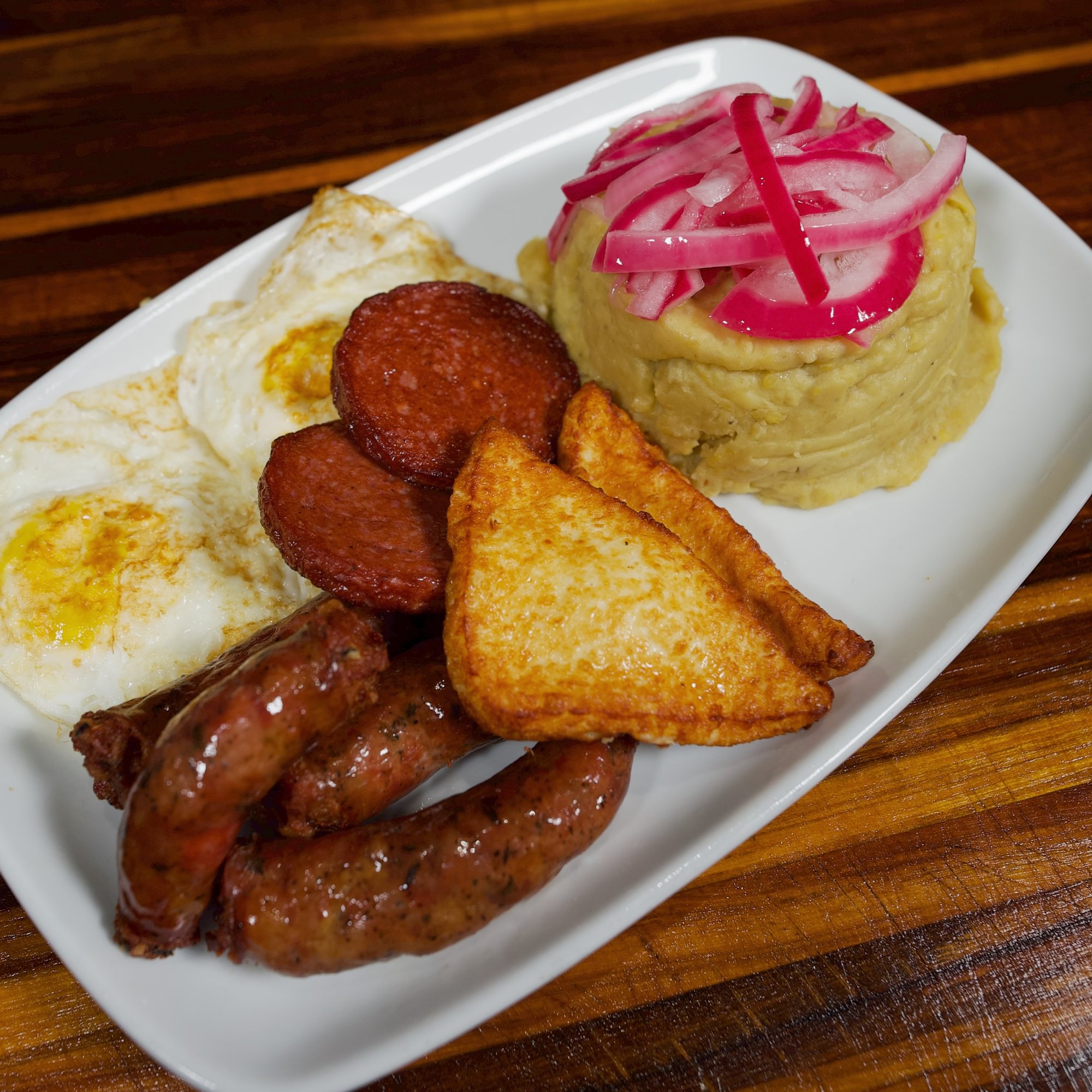 Mashed Green Plantains