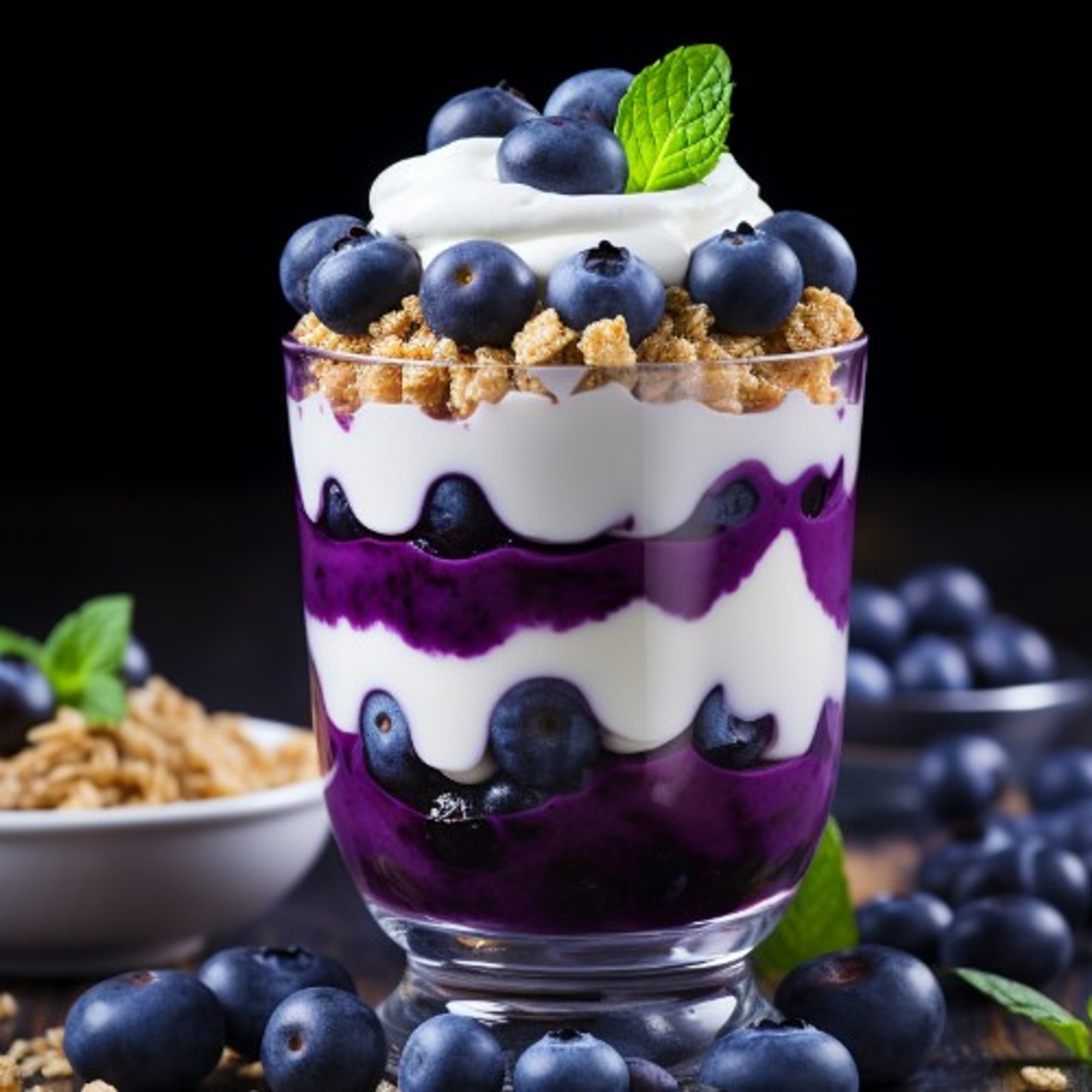 Blackberry Yogurt Parfait