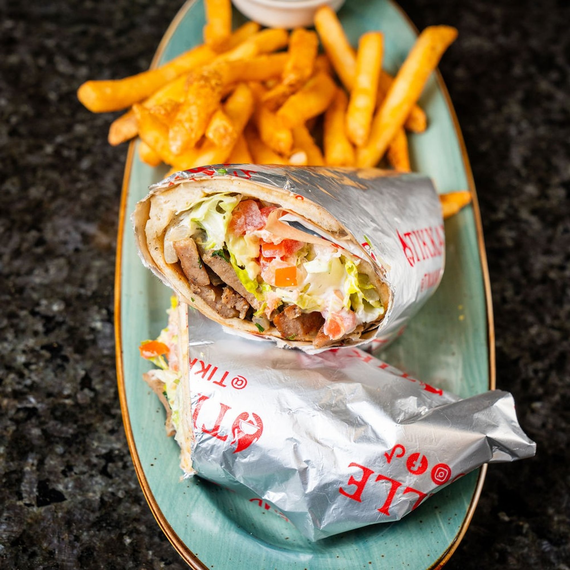 Lamb Gyro Wrap