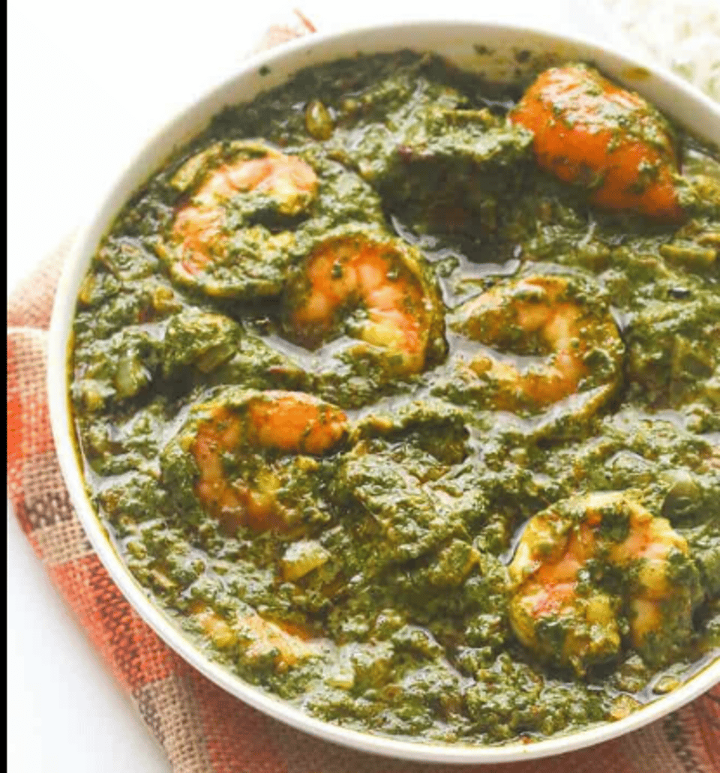 Shrimp Saag