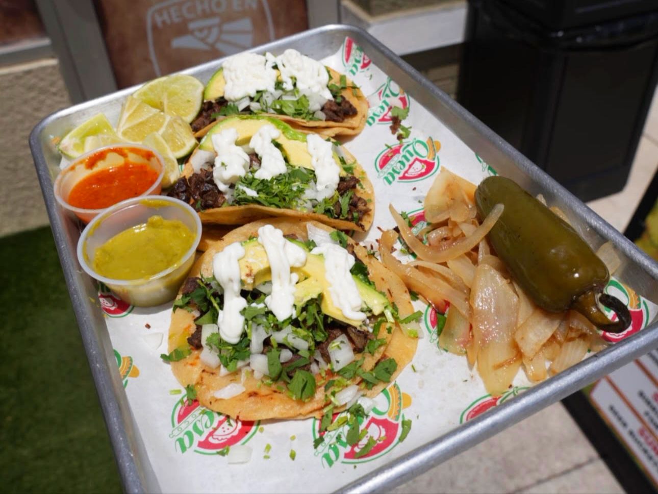 Tacos De Cecina
