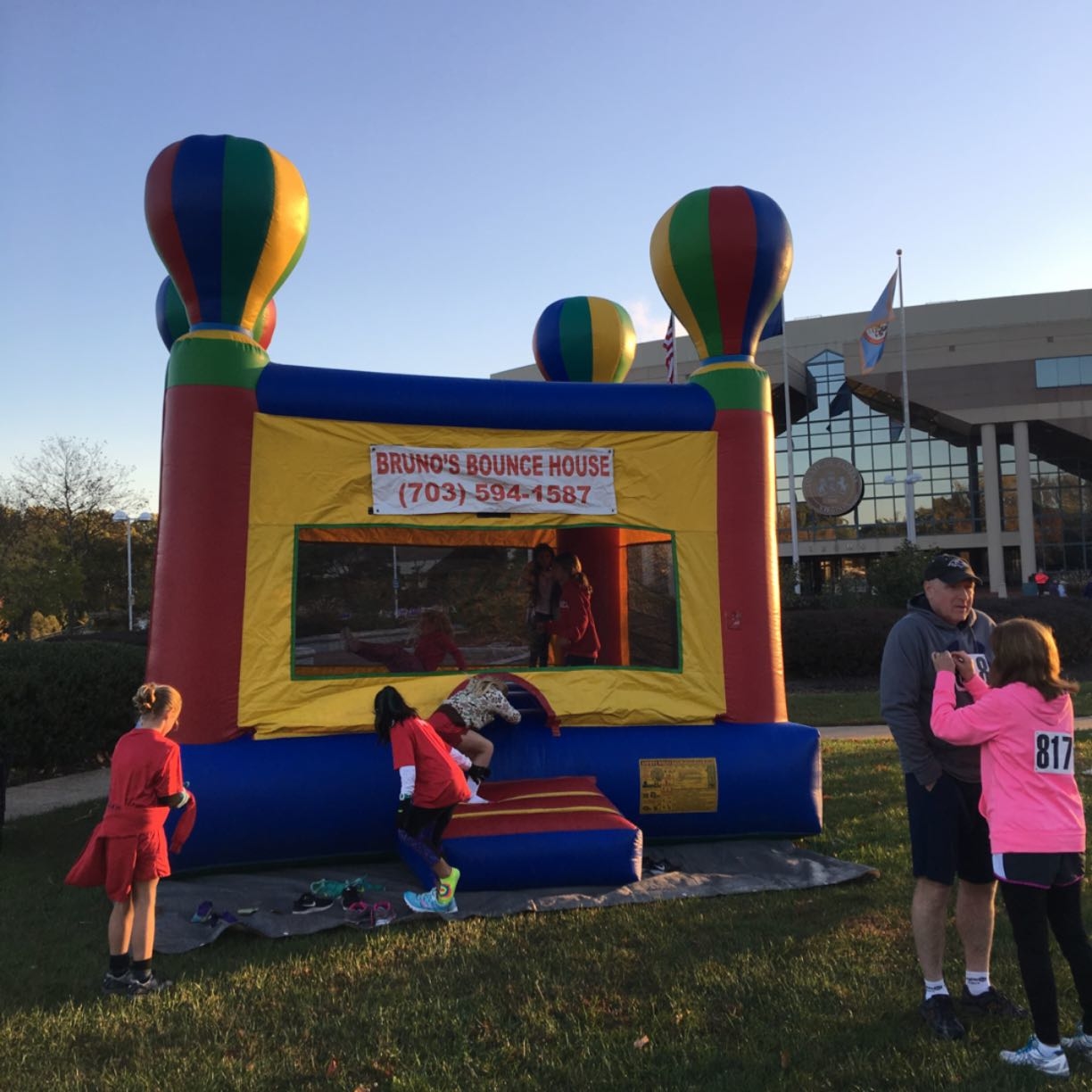 Bruno's bounce house is a proud supporter of http://www.shelanesrun.org. Come out to the Fairfax County Government Center and see us!!