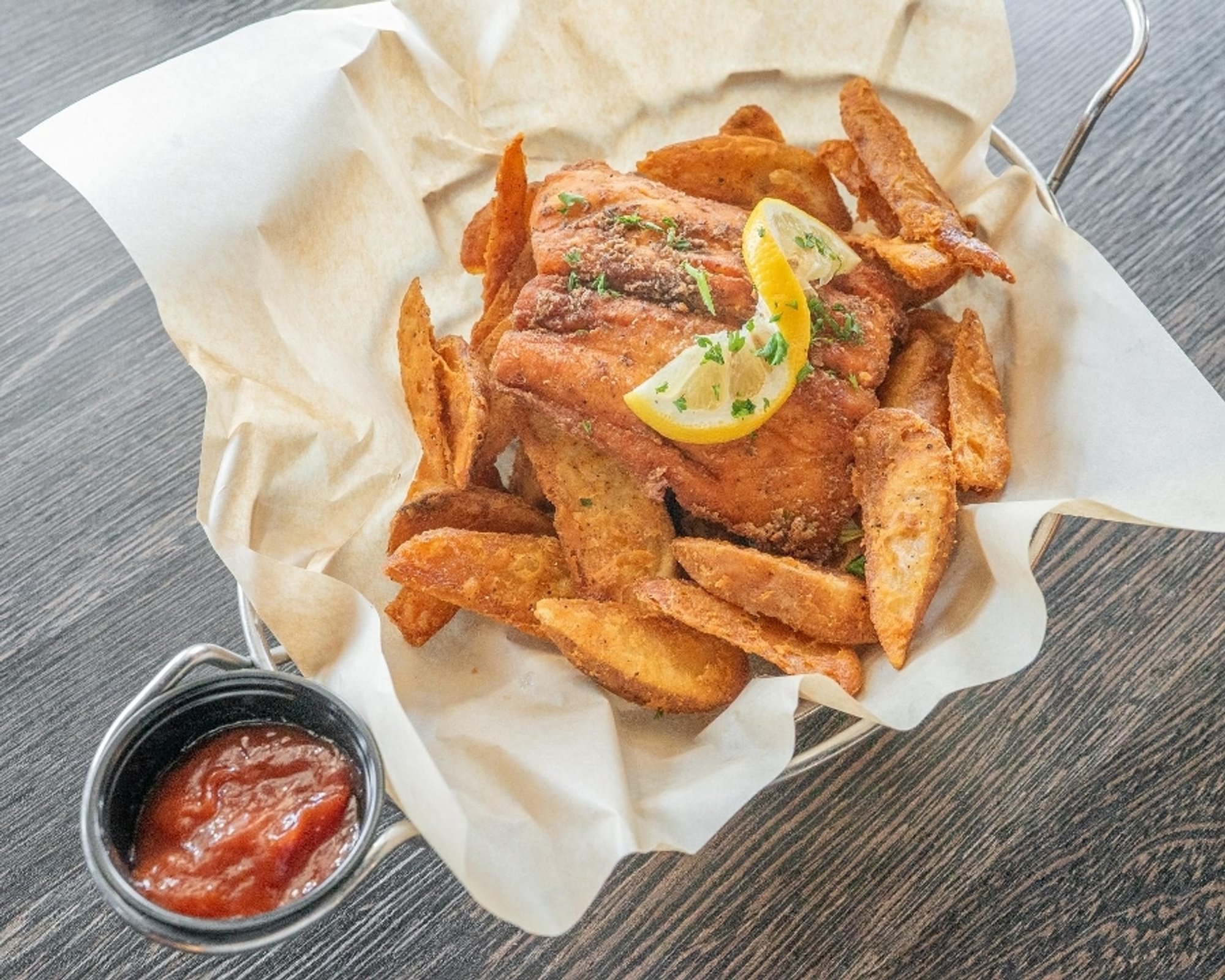 FRIED SAMMEN BASKIT