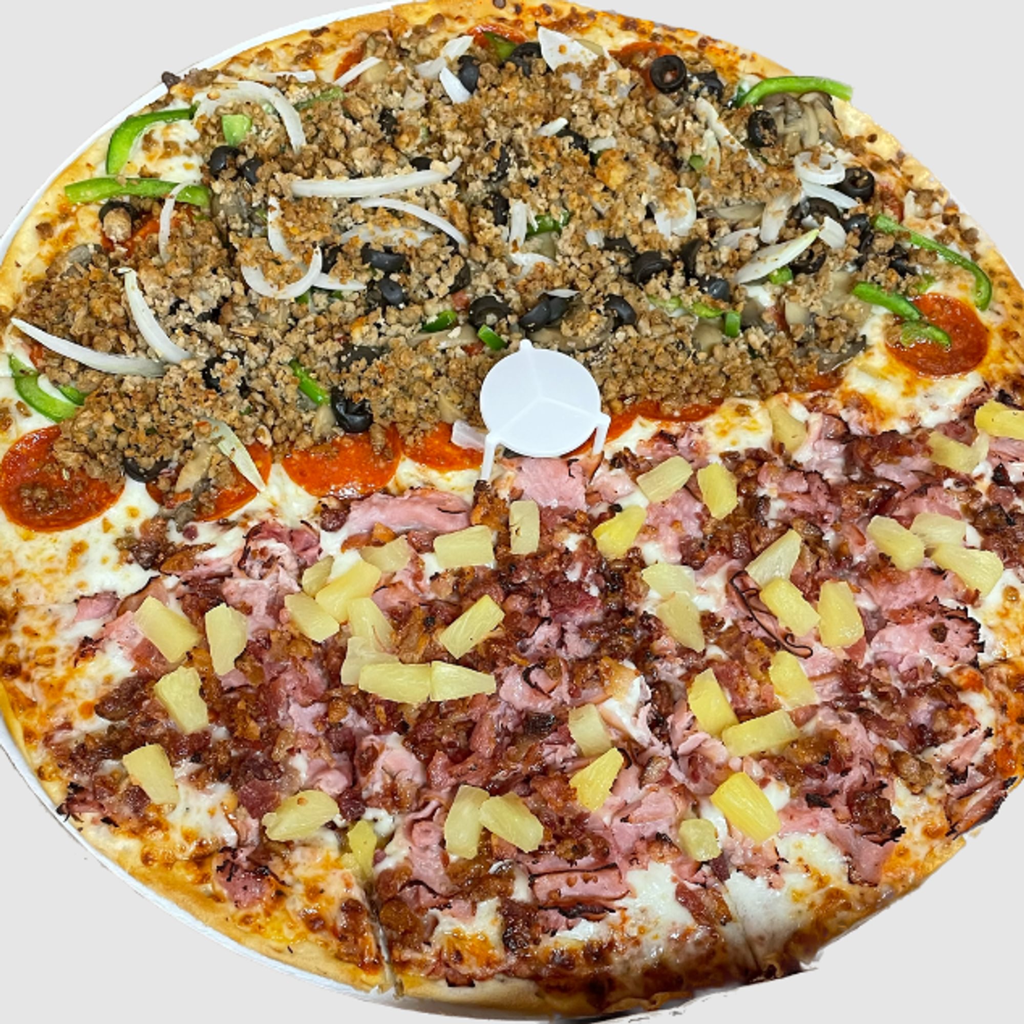 Half and Half Pizza (10")